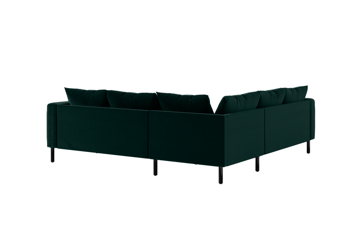 The Essential Corner Sectional | 5 Seat | Recycled Velvet