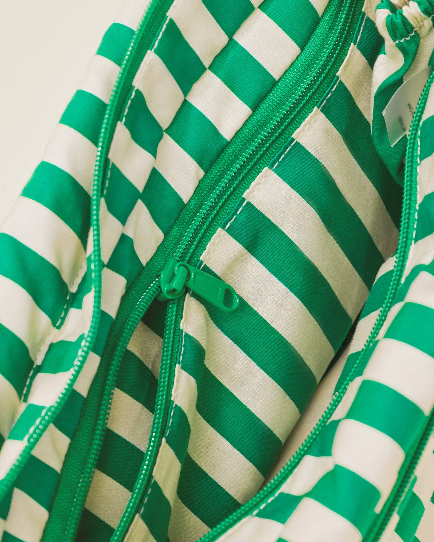 Stroller Party Caddy Bag | Green Stripe