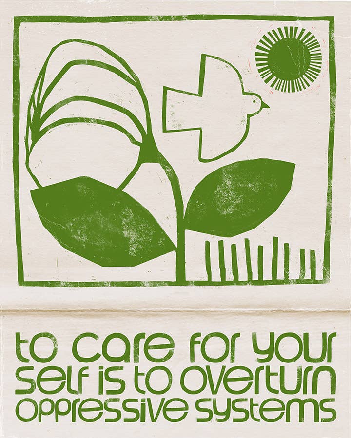 Art Print - Self Care: 8X10"