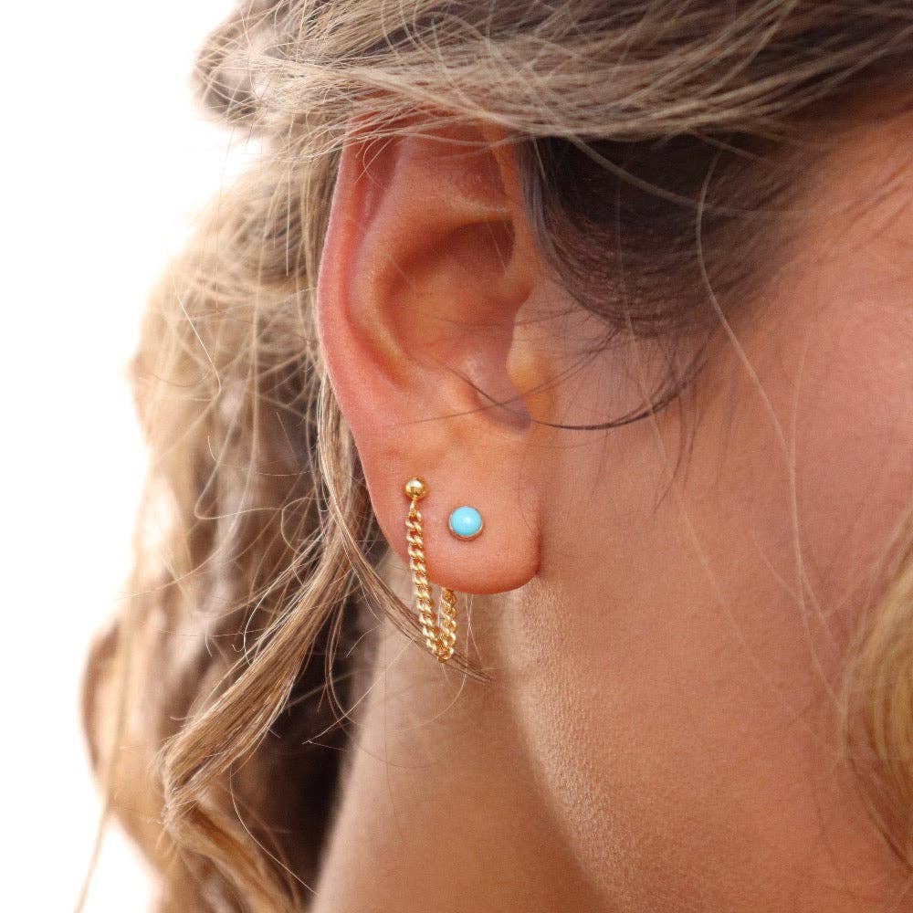 La Mer Studs | 14k Gold Fill