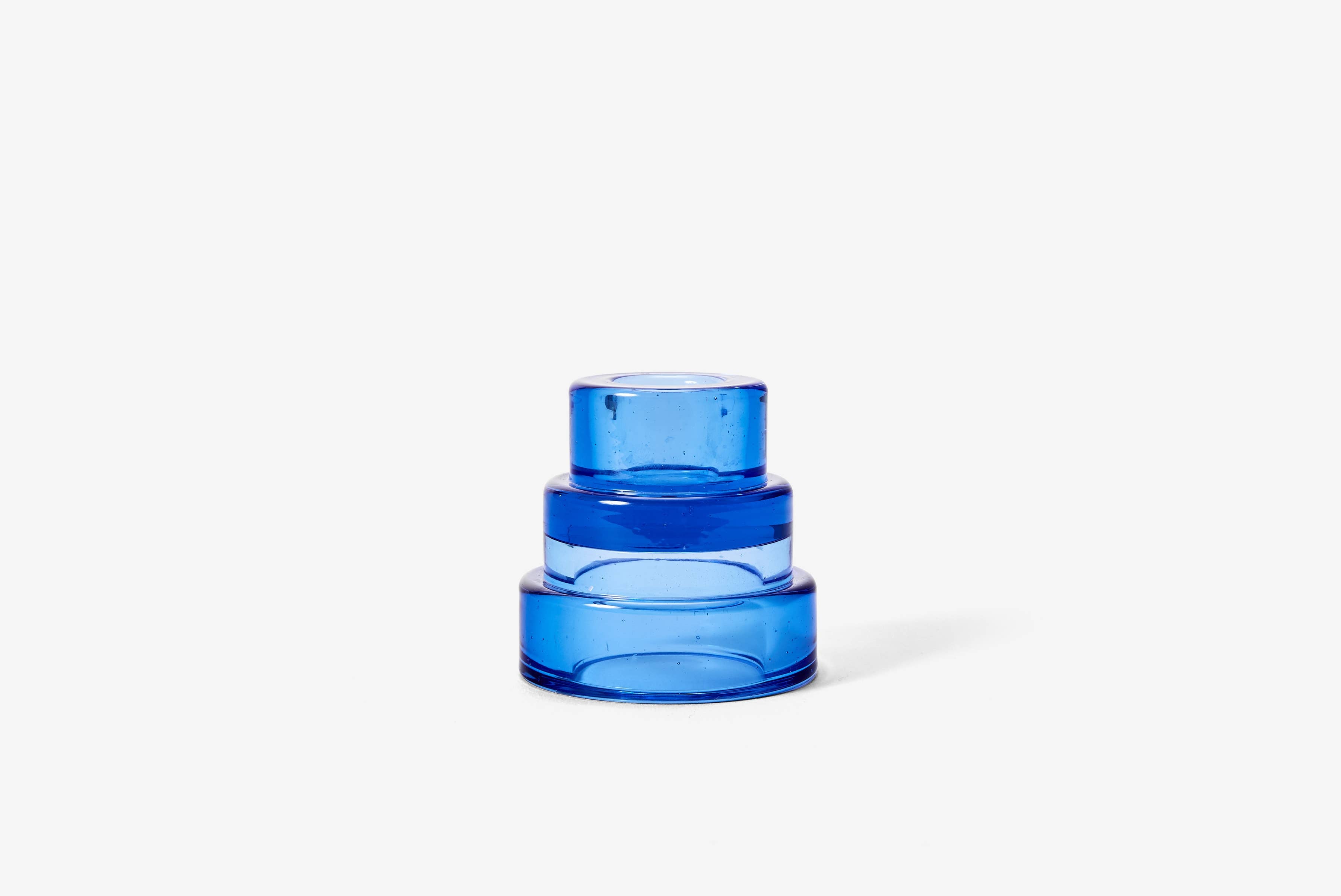 Terrace Candle Holder: Blue