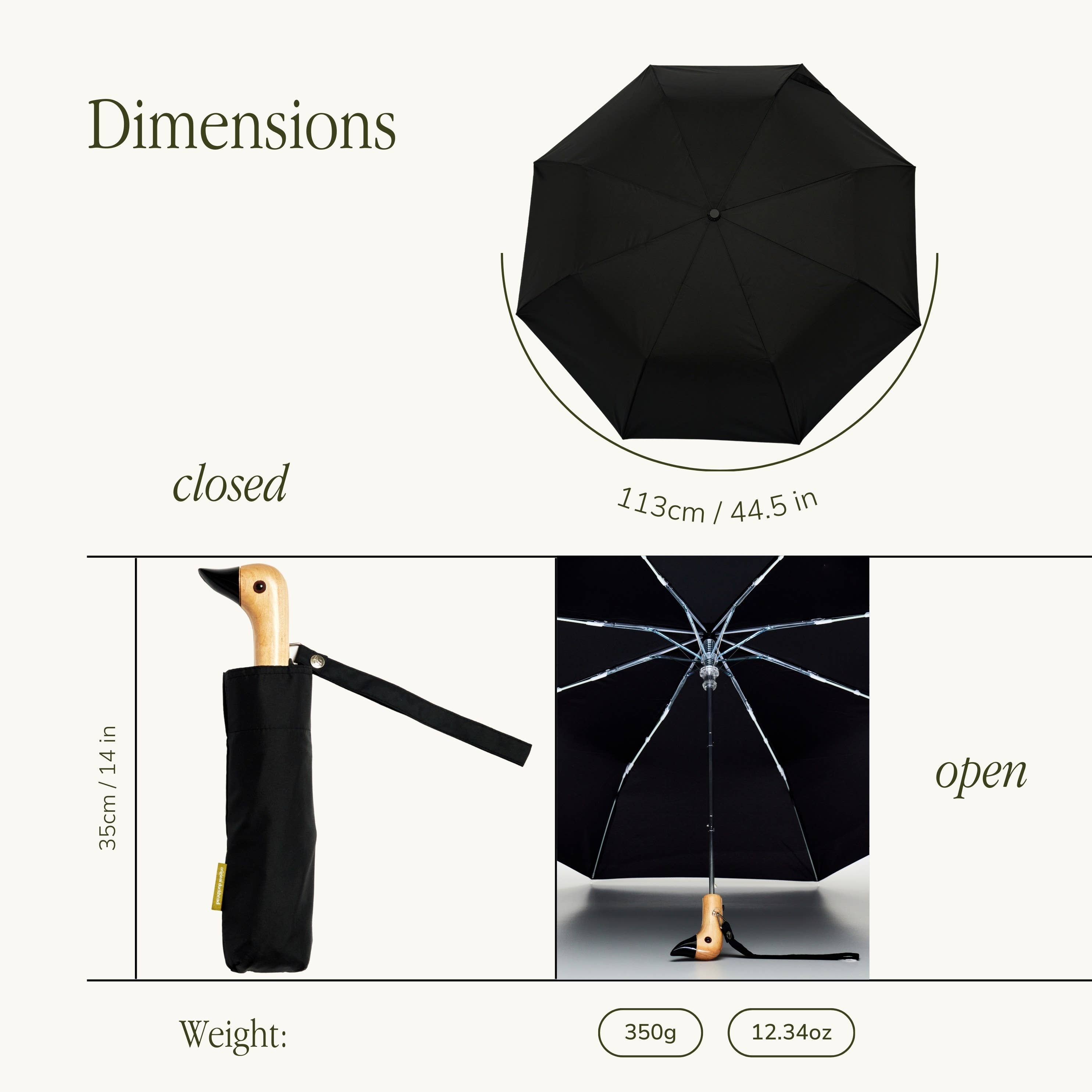 Original Duckhead Umbrella | Black