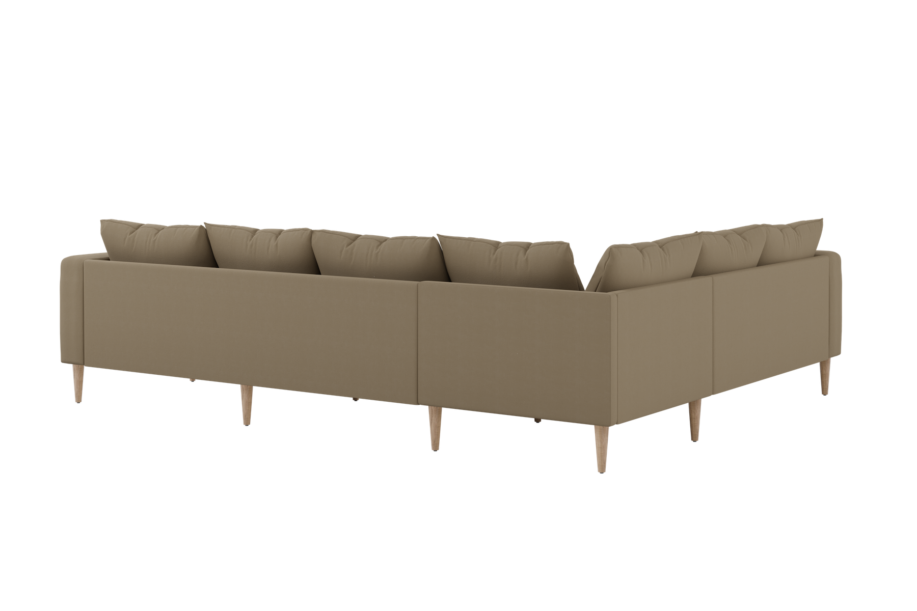 The Essential Corner Sectional | 6 Seat | Upcycled Poly