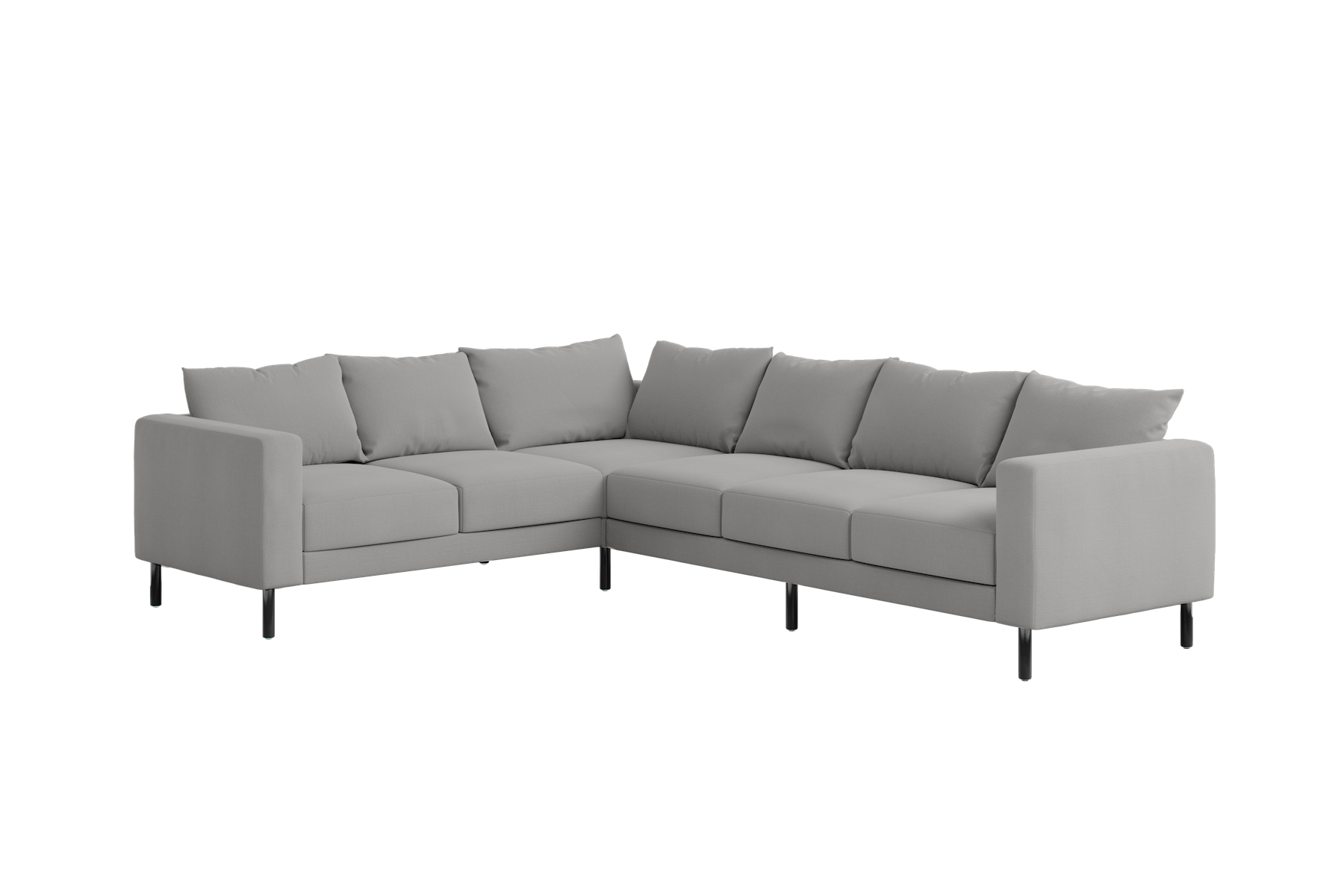 The Essential Corner Sectional | 6 Seat | Upcycled Poly