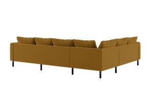 The Essential Corner Sectional | 6 Seat | Recycled Velvet