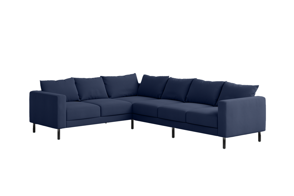 The Essential Corner Sectional | 6 Seat | Upcycled Poly