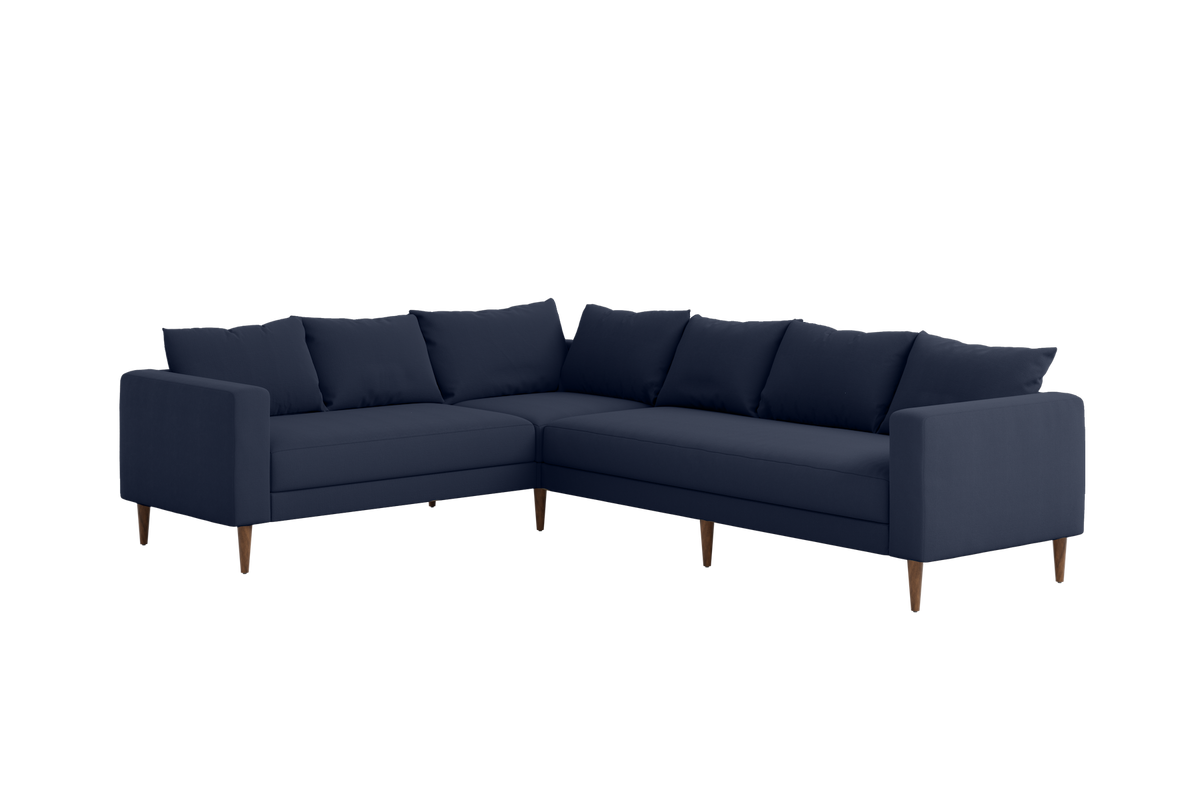 The Essential Corner Sectional | 6 Seat | Upcycled Poly