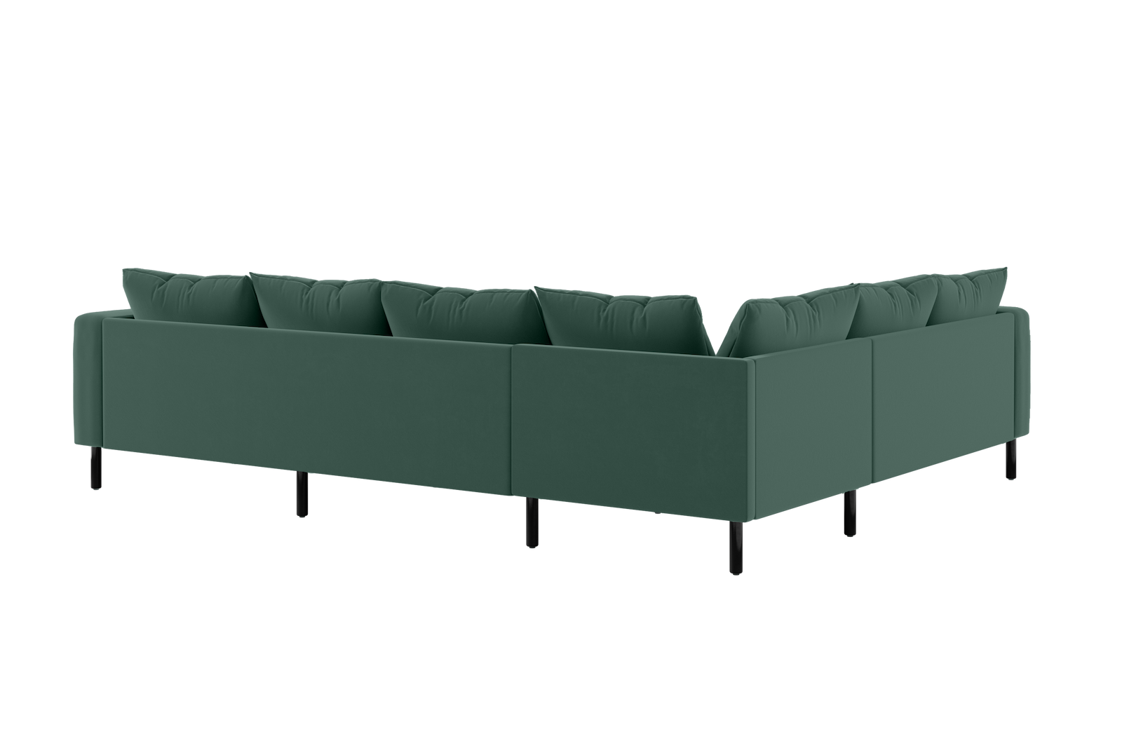 The Essential Corner Sectional | 6 Seat | Recycled Velvet