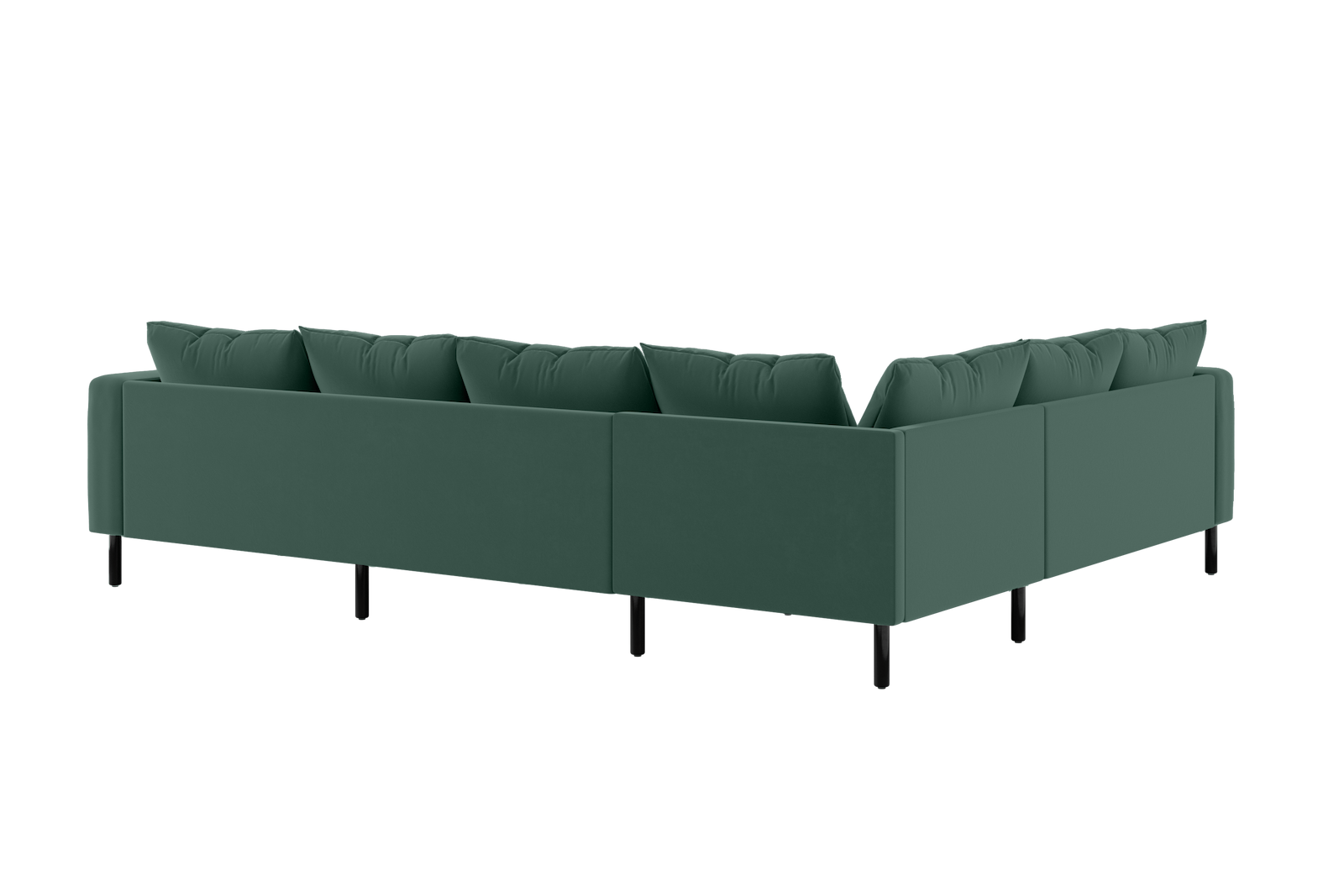 The Essential Corner Sectional | 6 Seat | Recycled Velvet
