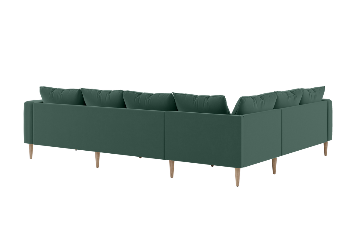 The Essential Corner Sectional | 6 Seat | Recycled Velvet
