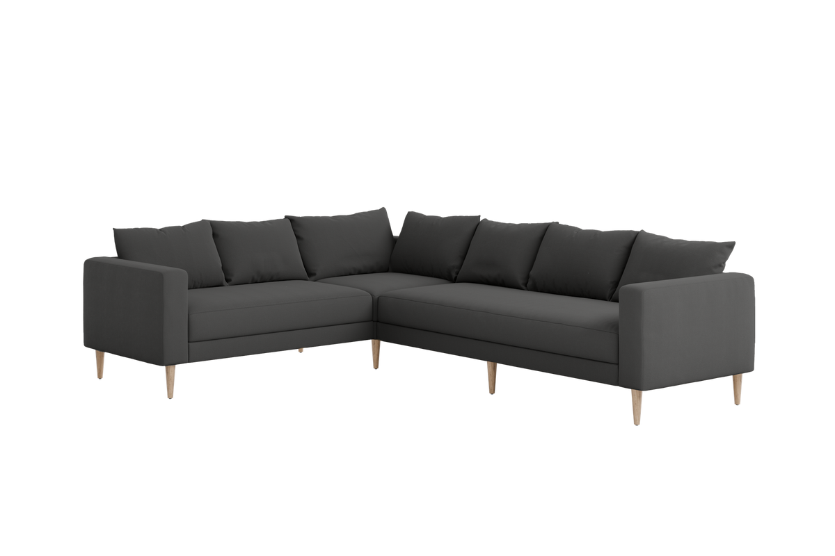 The Essential Corner Sectional | 6 Seat | Upcycled Poly