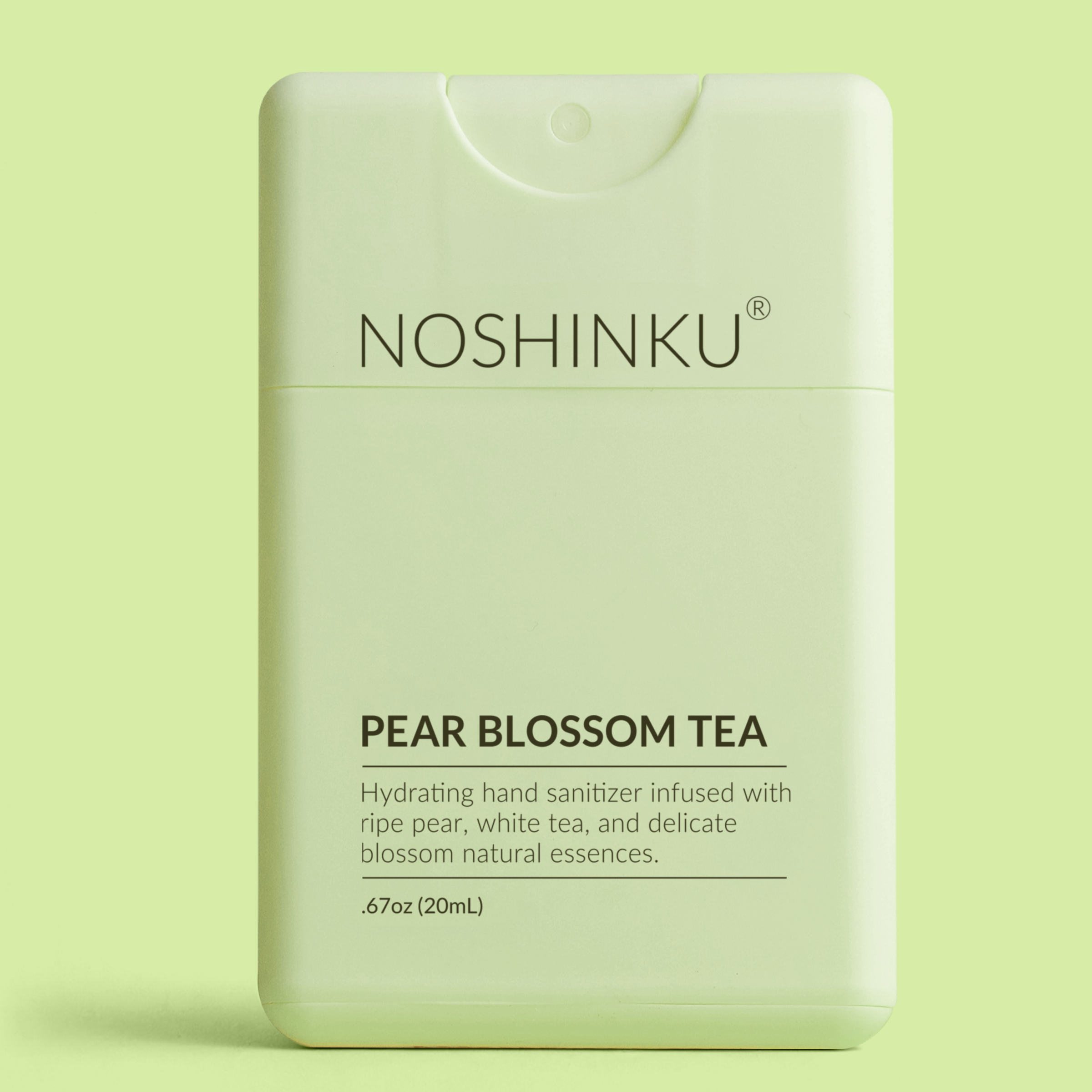 Noshinku Sanitizer Pocket Sprayer | Pear Blossom Tea