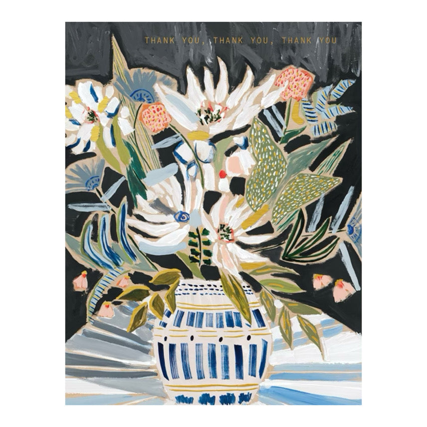 Blue Bouquet | Thank You Card