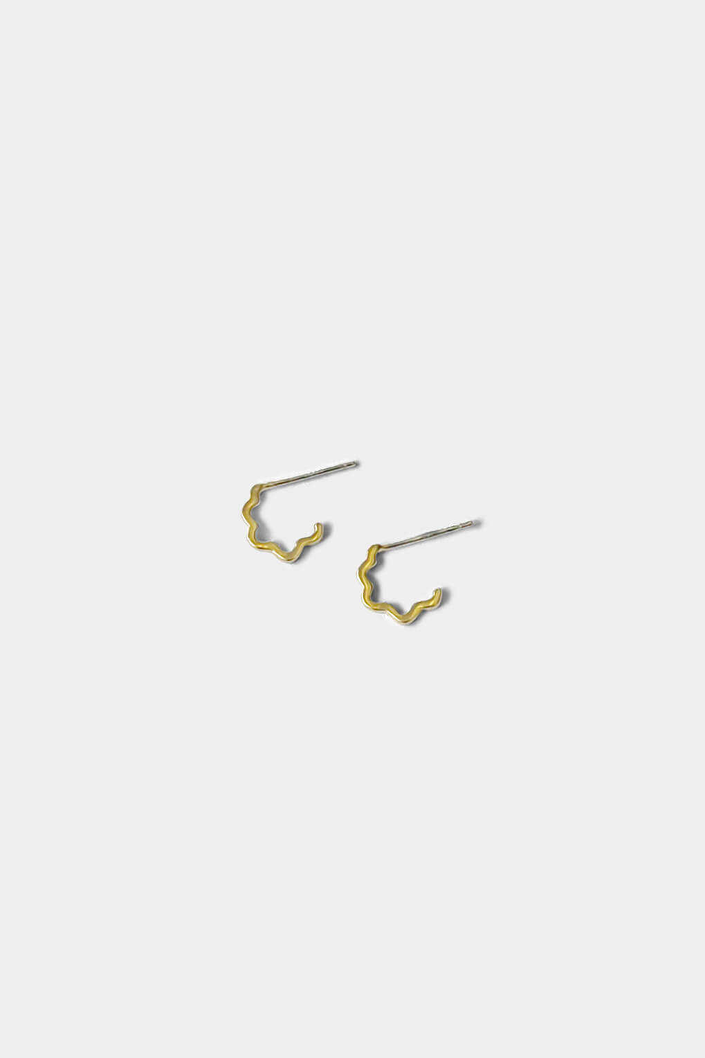 Senna Hoops: Gold Vermeil