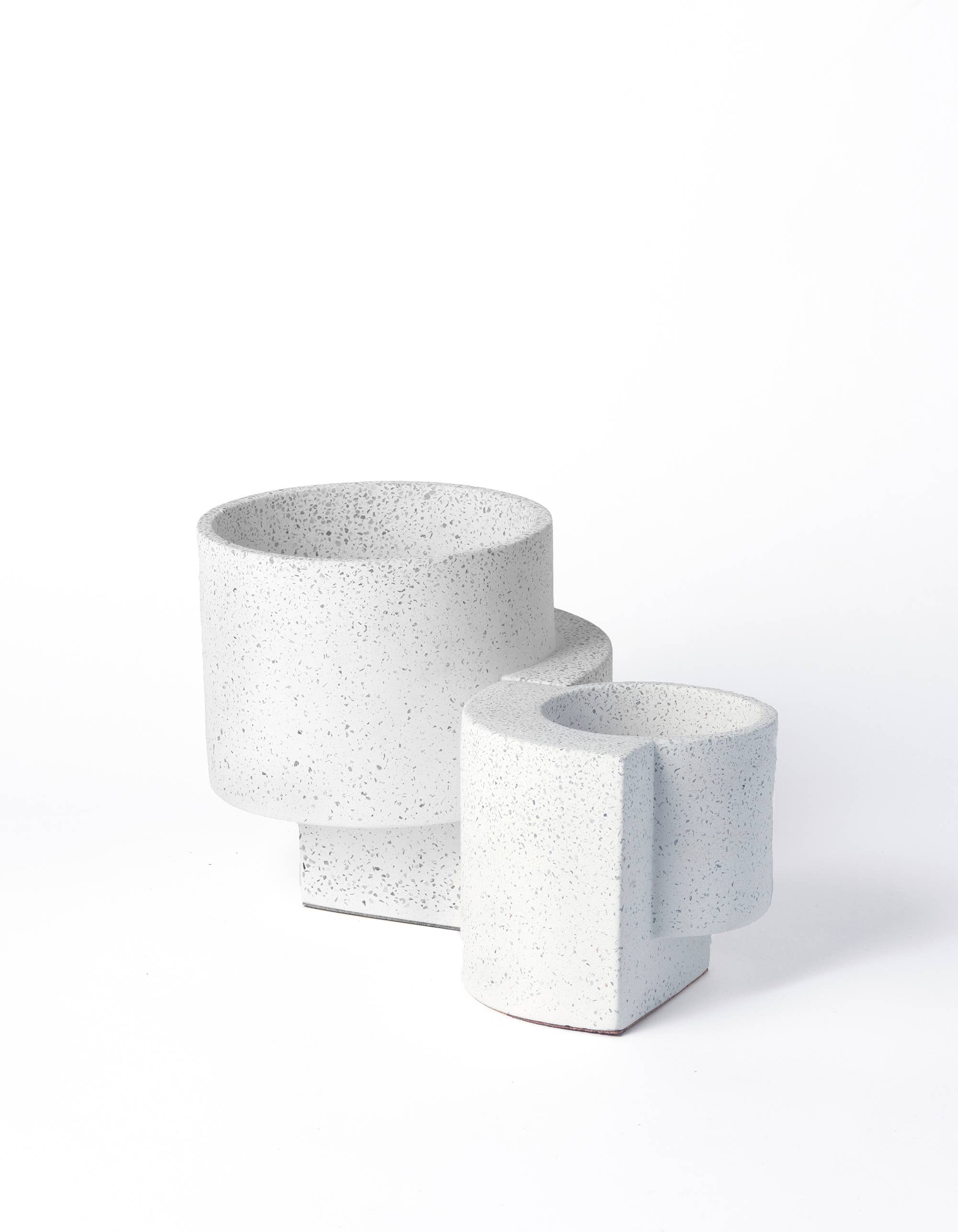 Platform Planter Medium | White