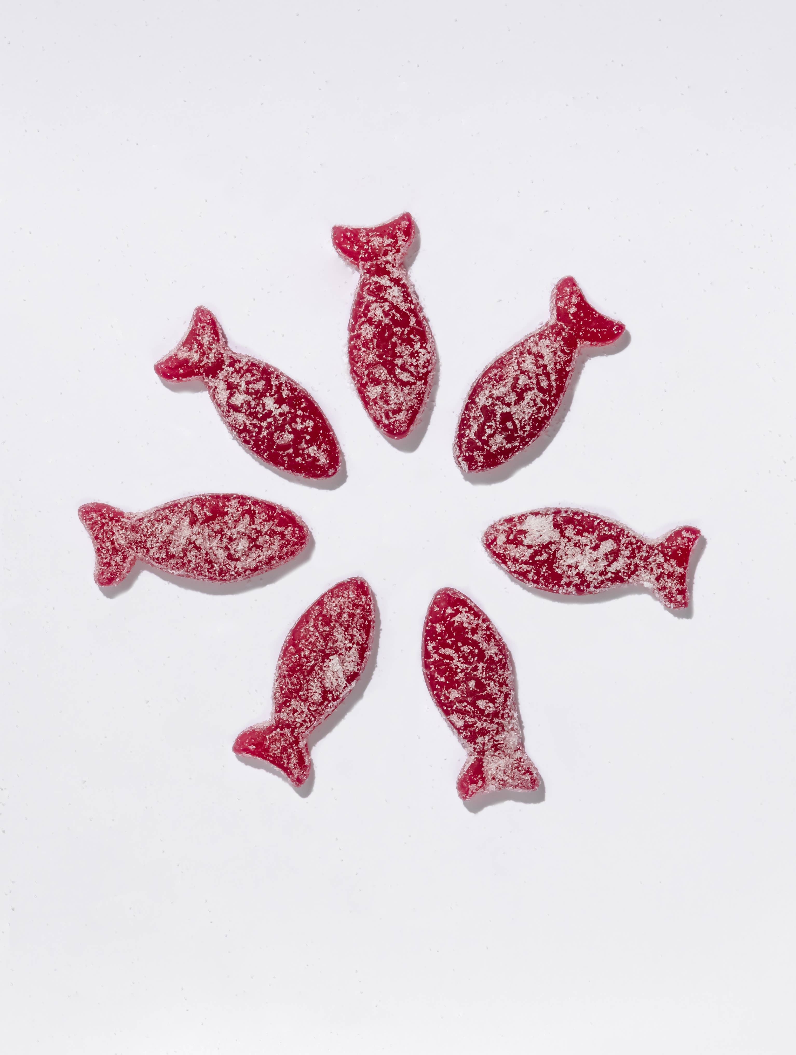 Sour Blackberry Fish  | Swedish Candy