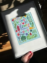 Home Sweet Home Giclée Print: 8”x10”