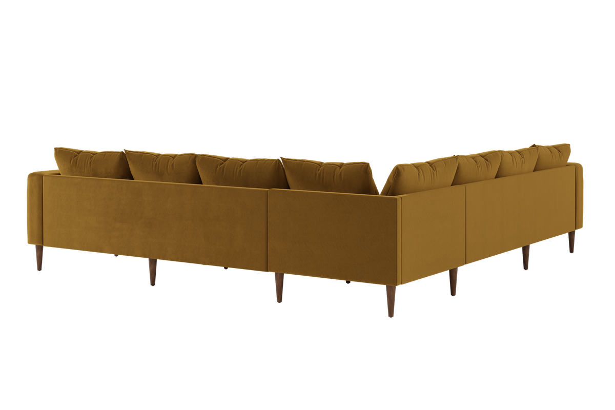 The Essential Corner Sectional | 7 Seat | Recycled Velvet