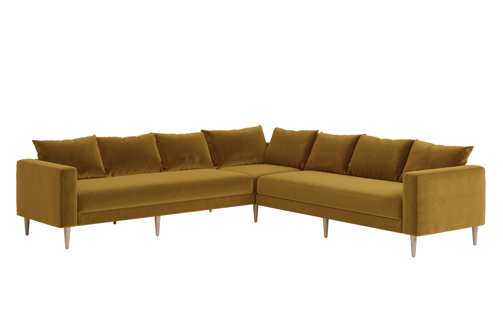 The Essential Corner Sectional | 7 Seat | Upcycled Poly