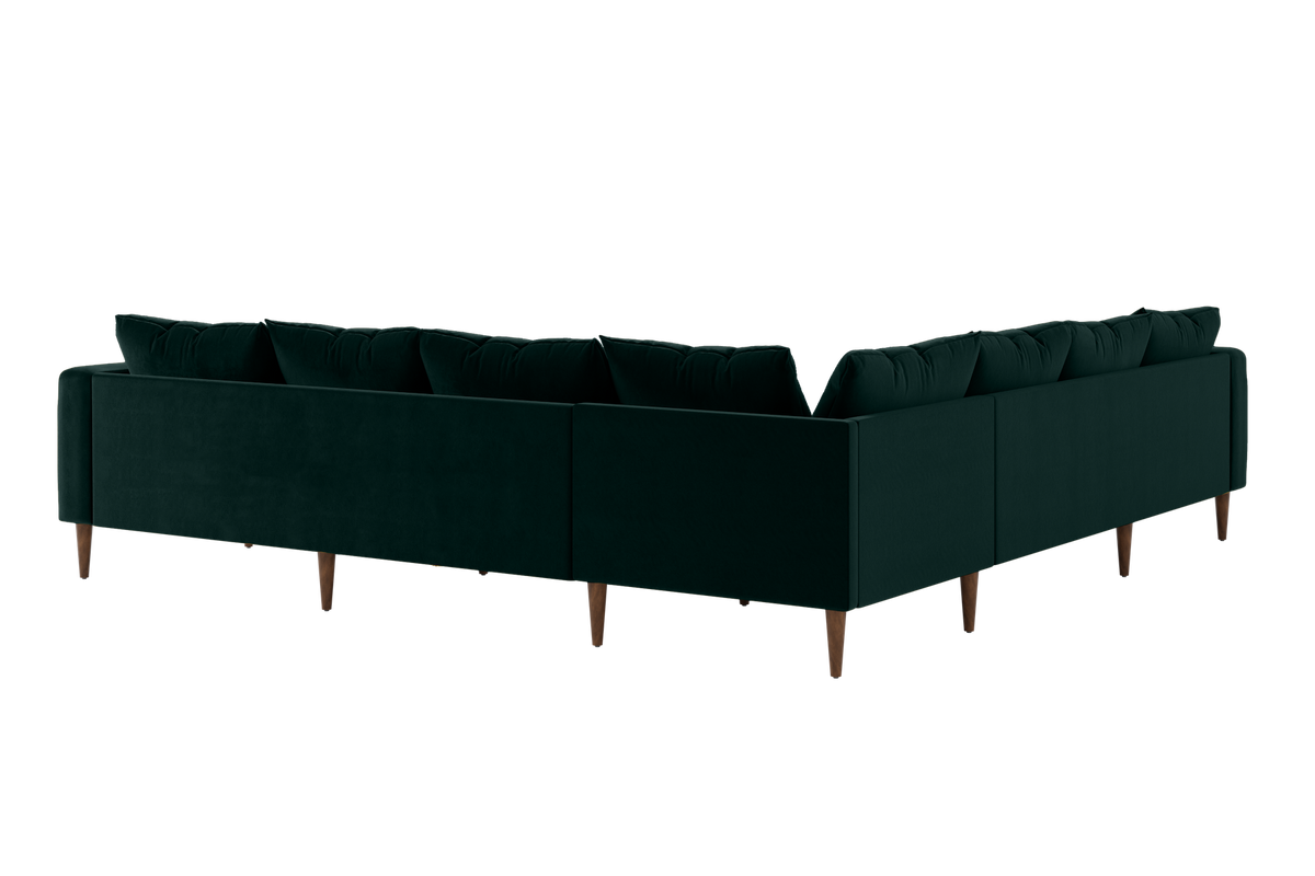 The Essential Corner Sectional | 7 Seat | Recycled Velvet