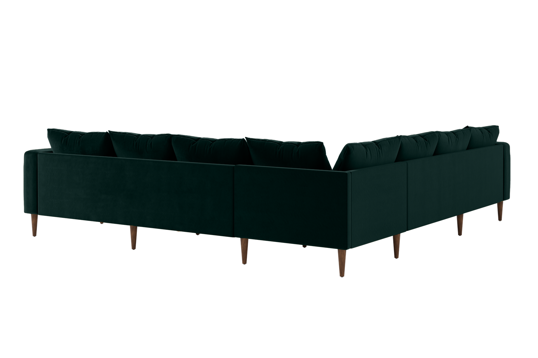 The Essential Corner Sectional | 7 Seat | Recycled Velvet