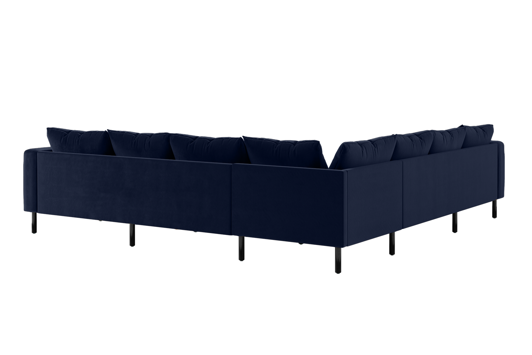 The Essential Corner Sectional | 7 Seat | Recycled Velvet