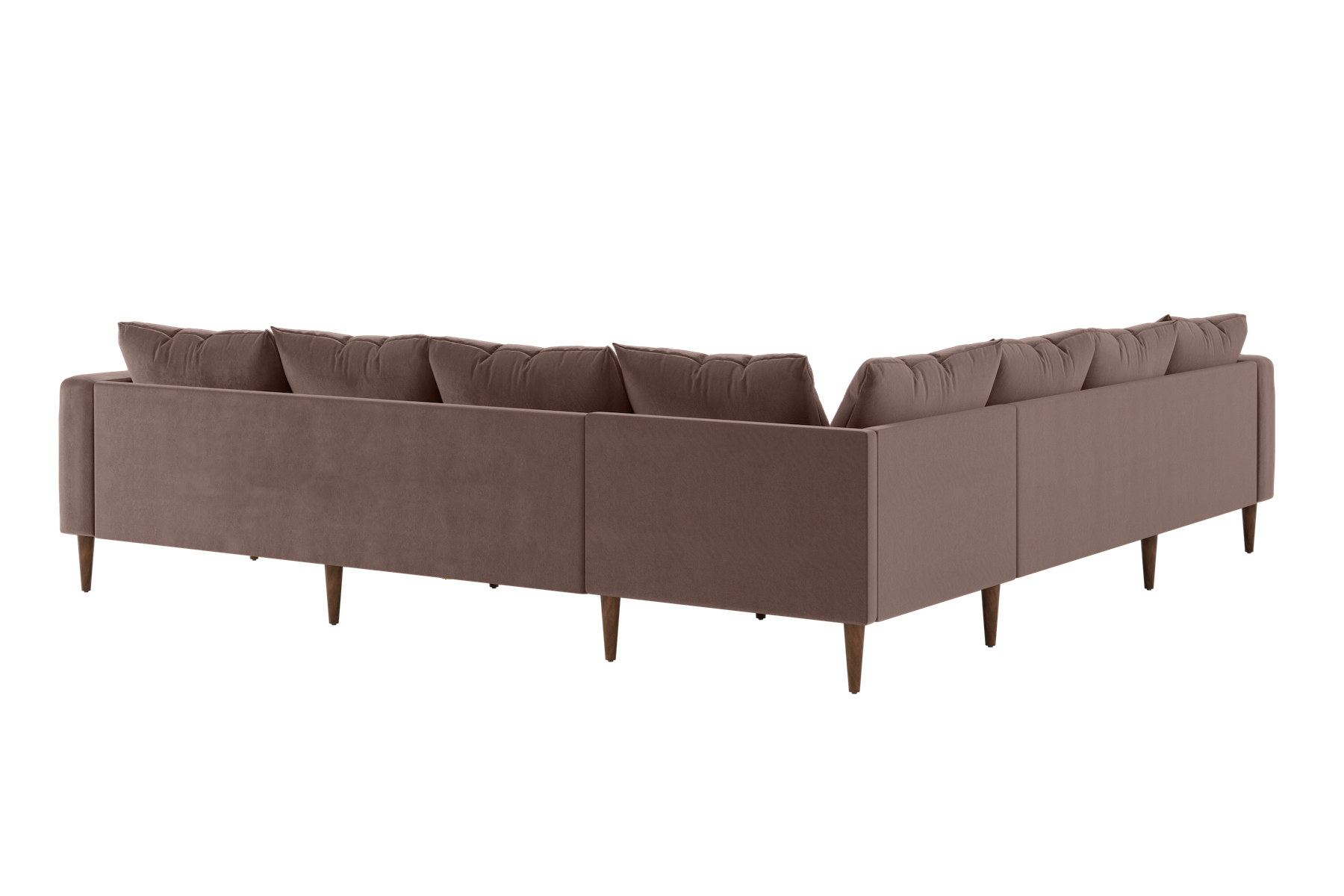 The Essential Corner Sectional | 7 Seat | Recycled Velvet