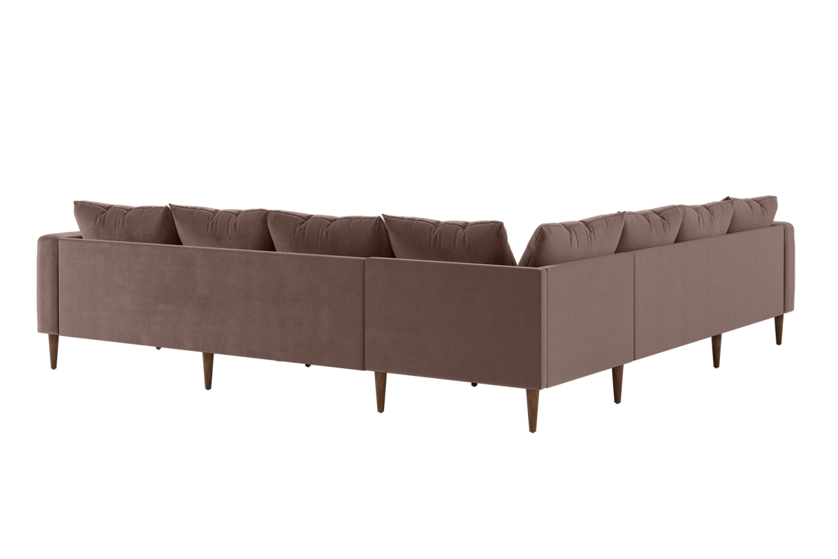 The Essential Corner Sectional | 7 Seat | Recycled Velvet