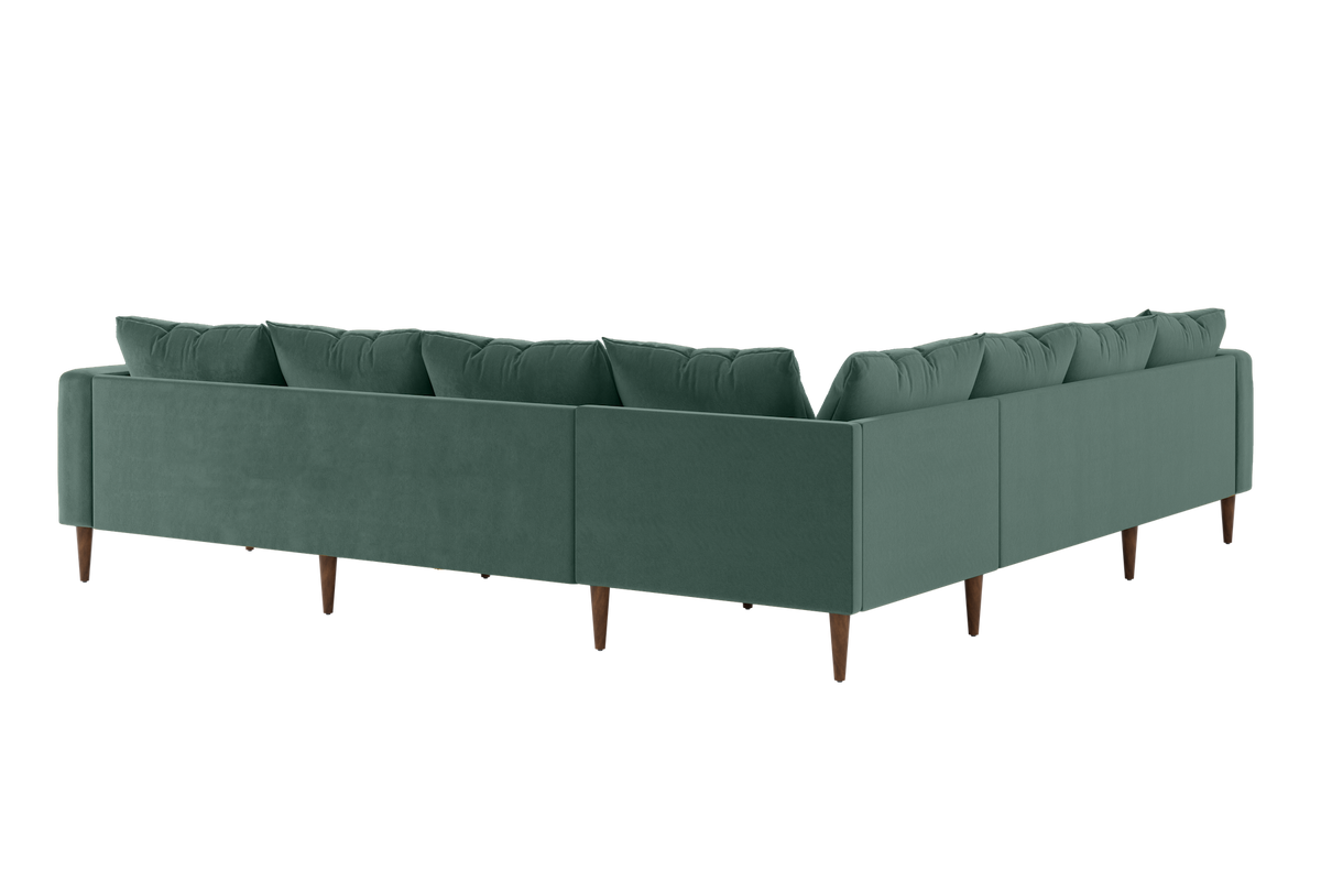 The Essential Corner Sectional | 7 Seat | Recycled Velvet