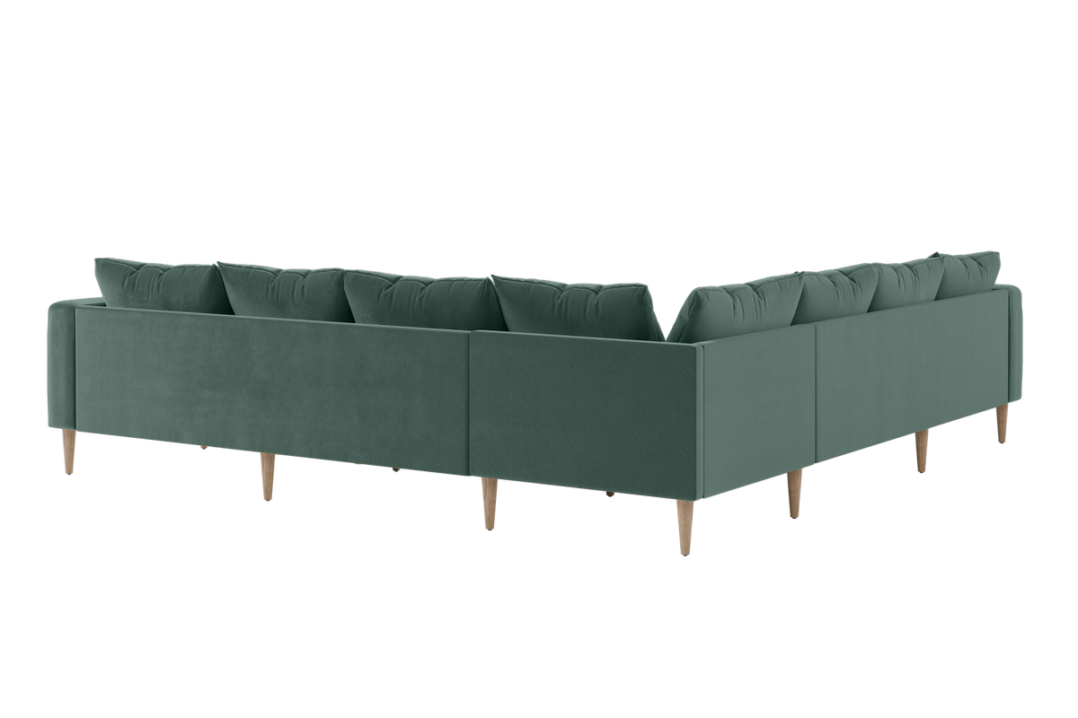 The Essential Corner Sectional | 7 Seat | Recycled Velvet