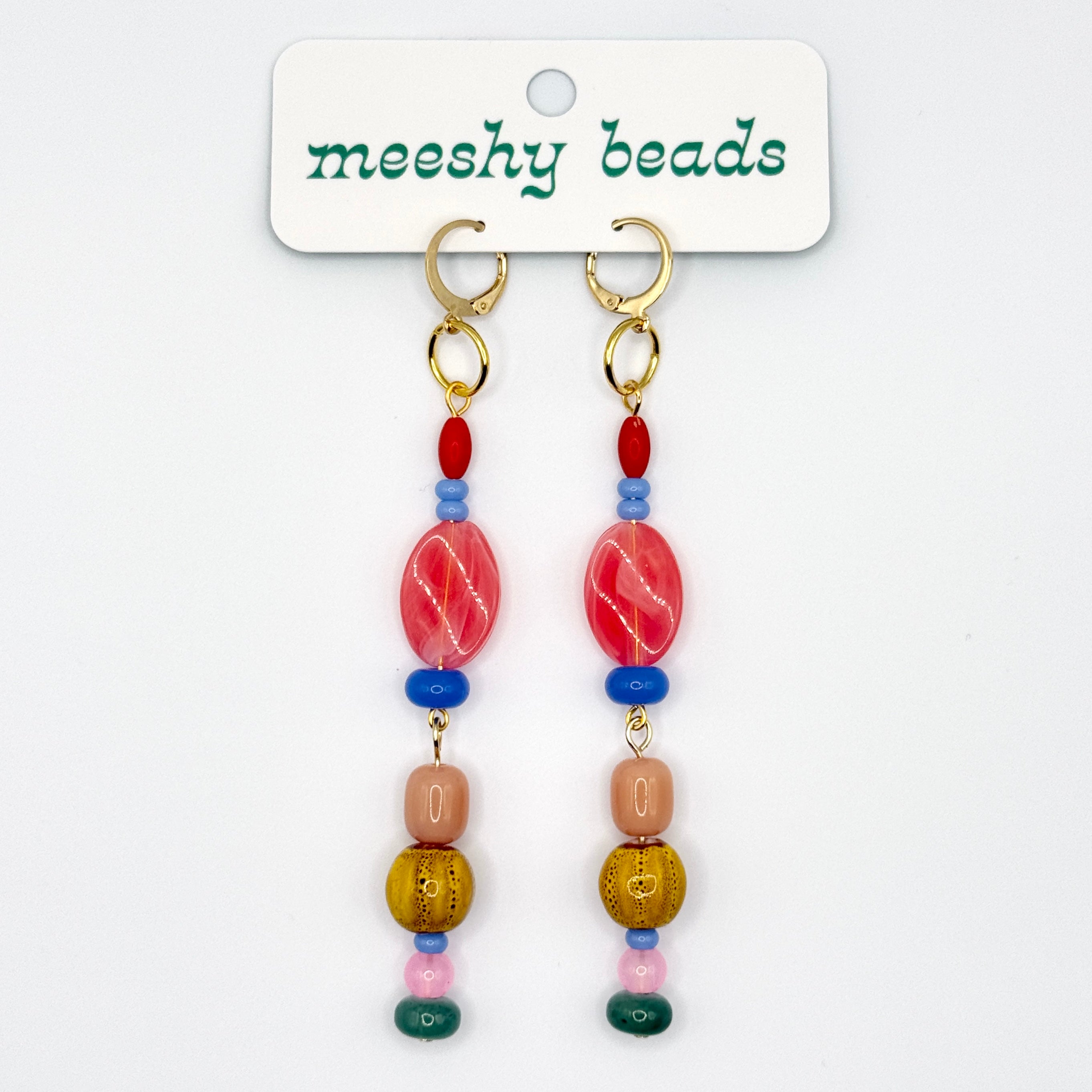 Beaded Dangle Earrings