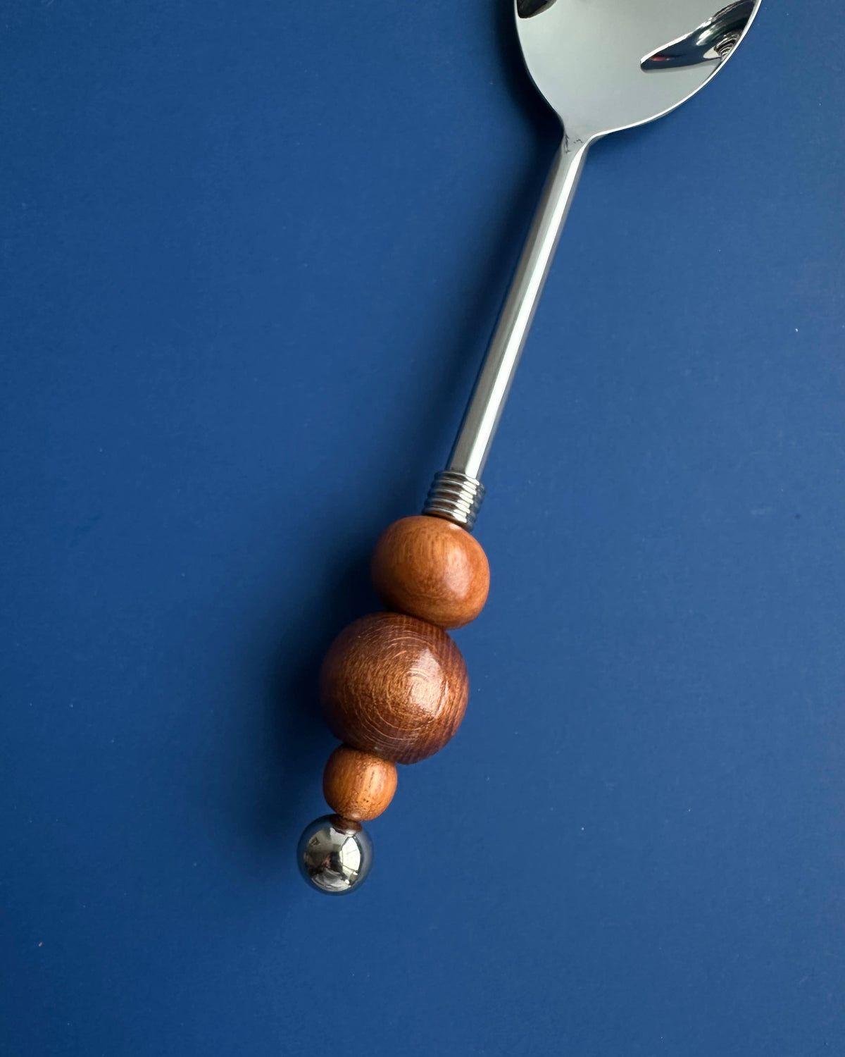 Beaded Serving Utensils | Natural/Brown
