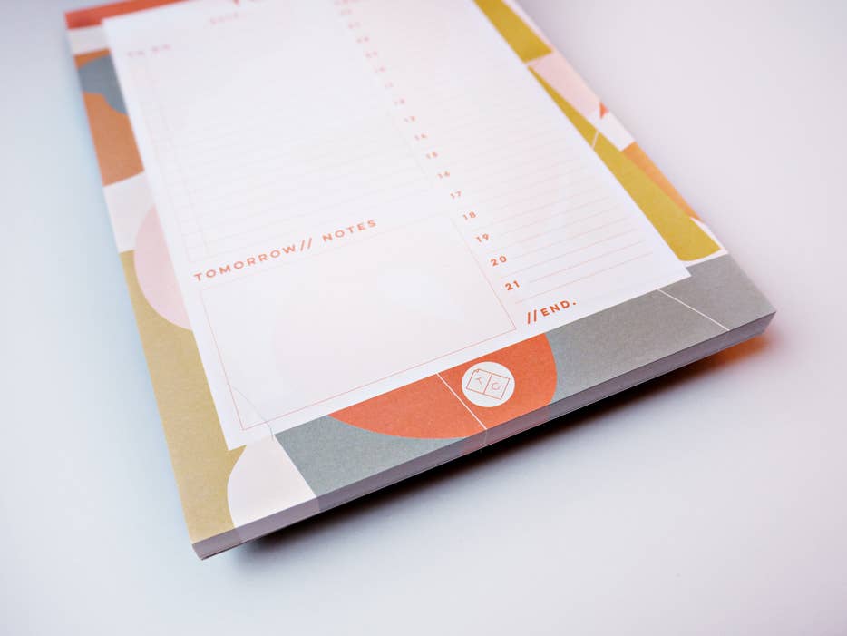 Madison Daily Planner Pad