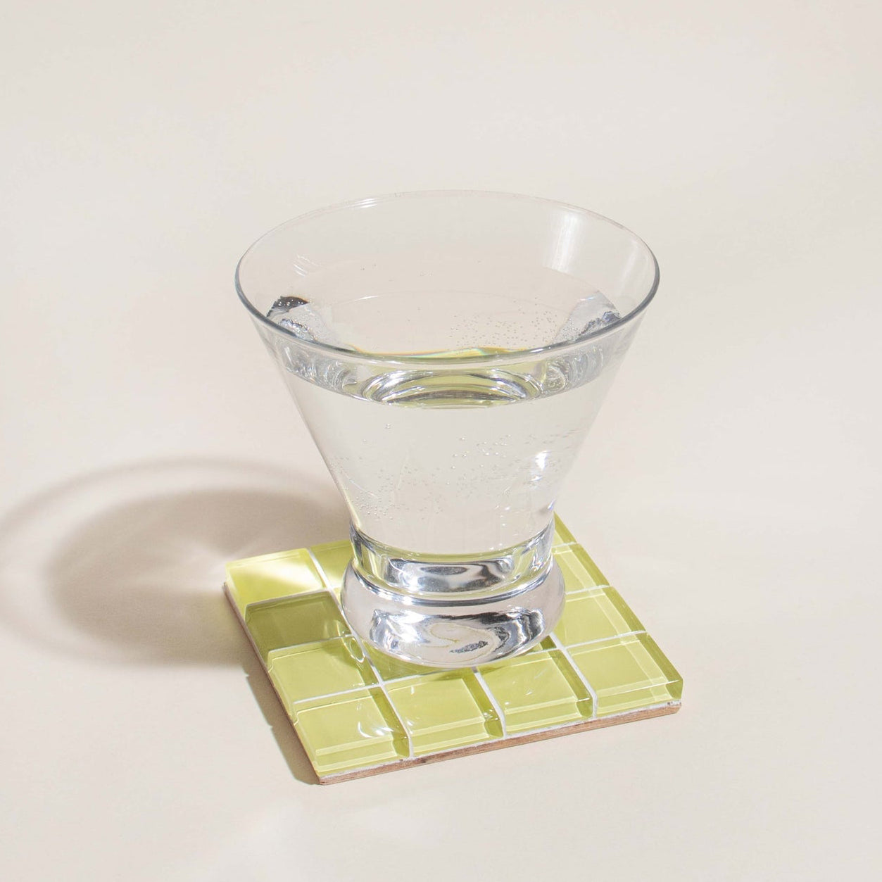 Glass Tile Coaster | It's Lemon