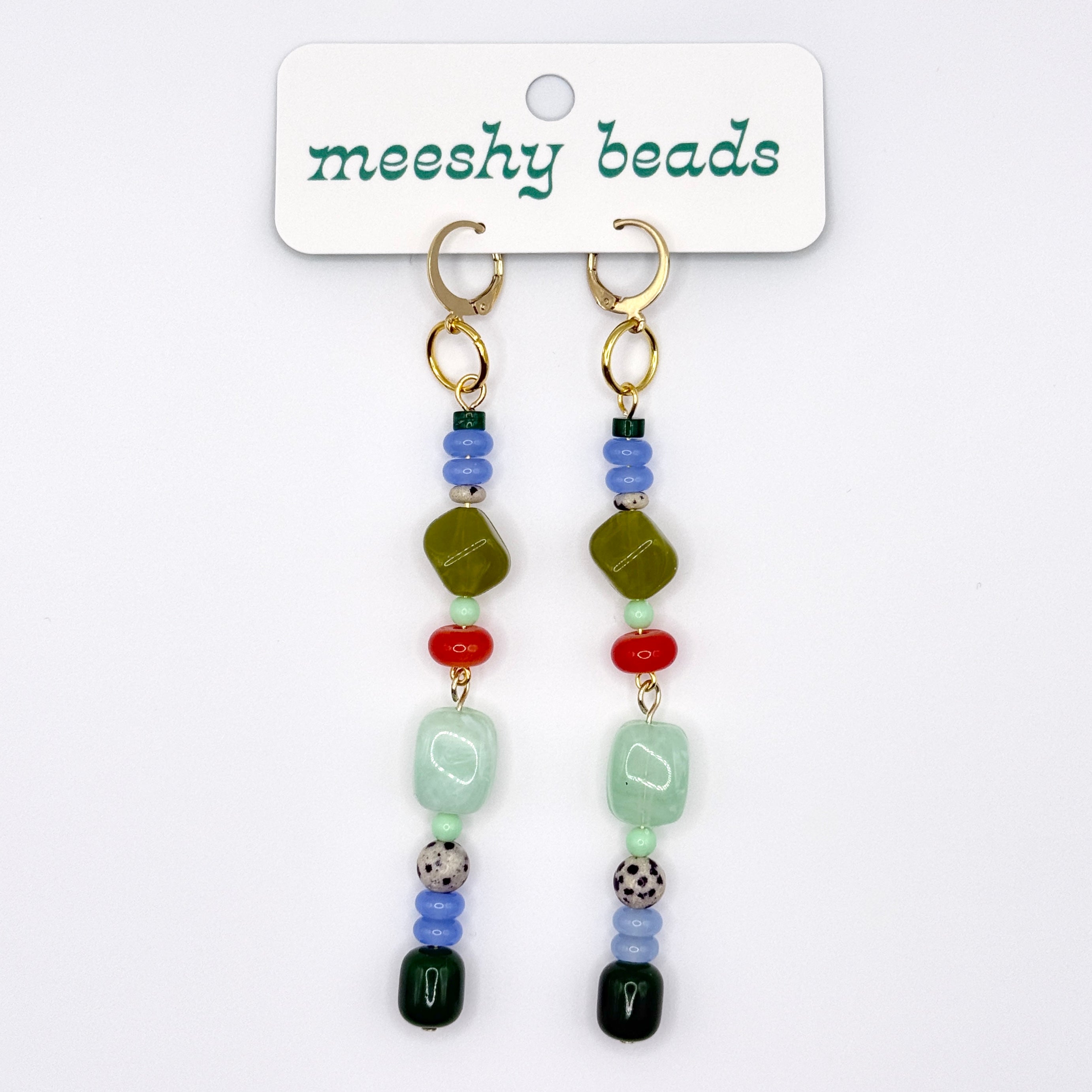 Beaded Dangle Earrings