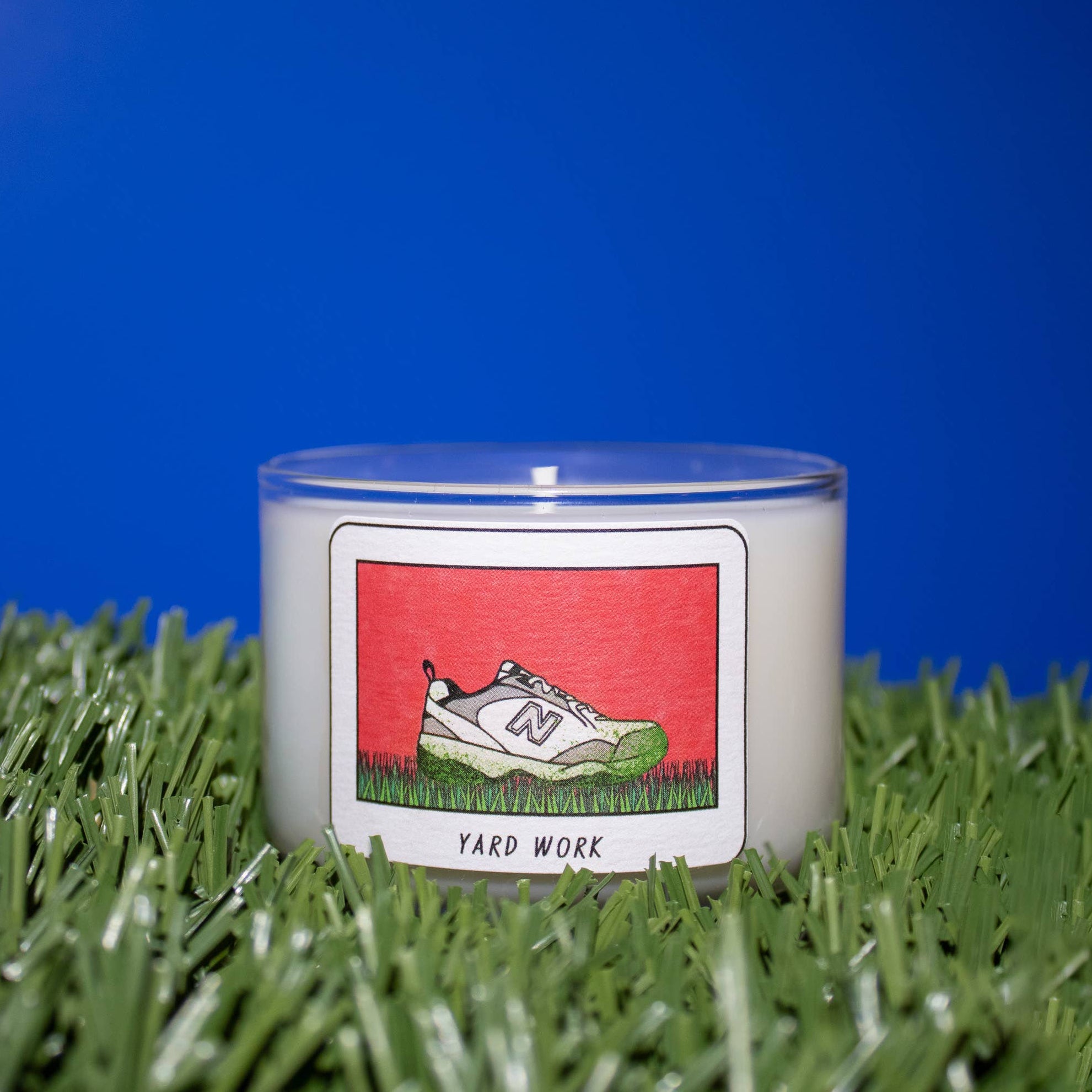 Yard Work Mini Candle