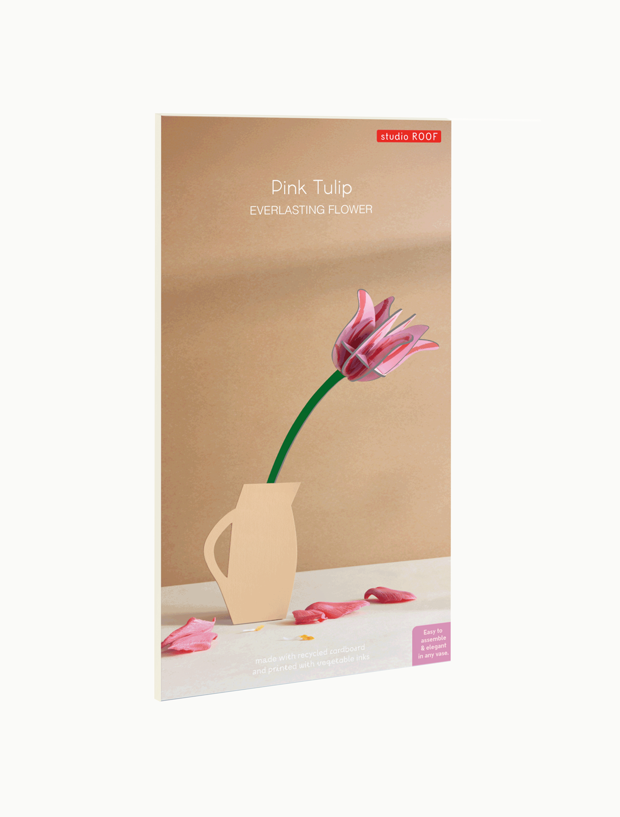 3D Flower | Pink Tulip