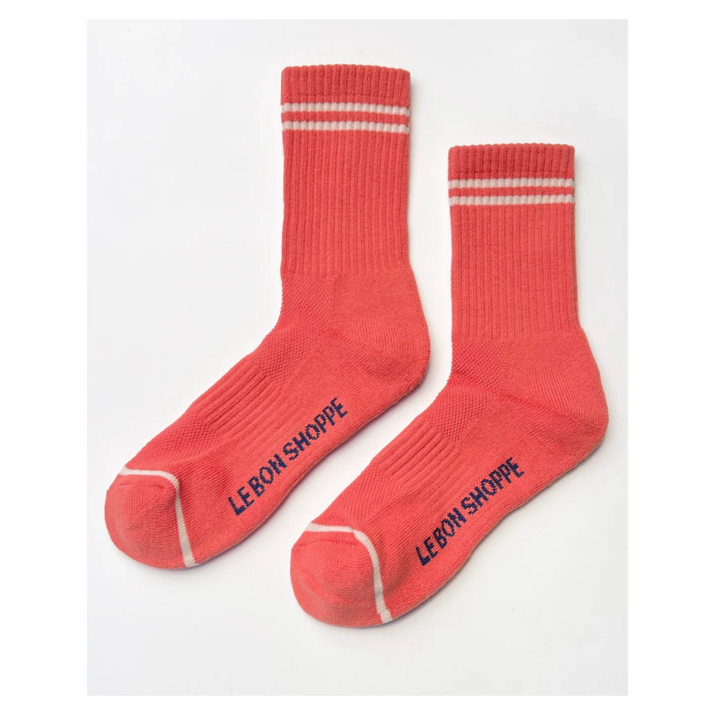 Boyfriend Socks | Coral