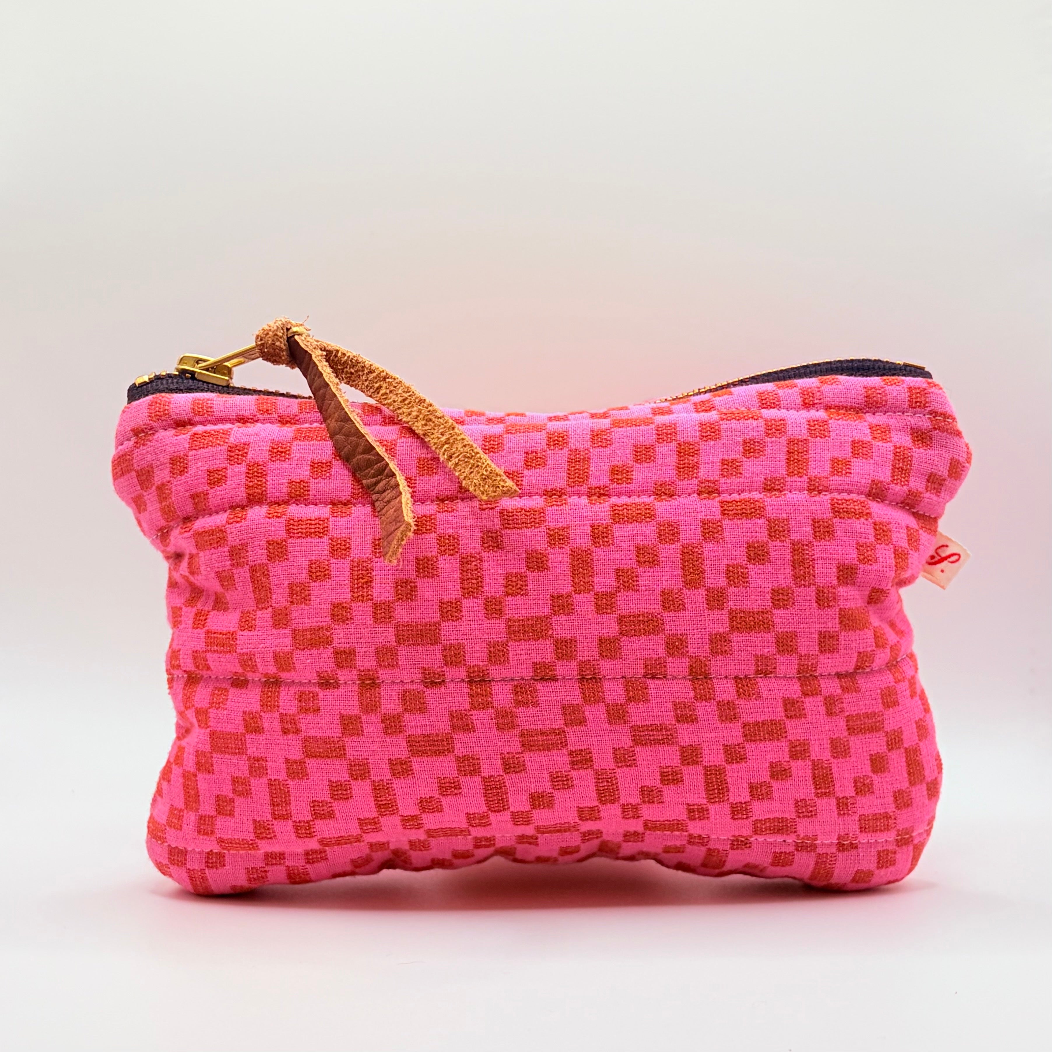 Quilted Zipper Pouch | Large