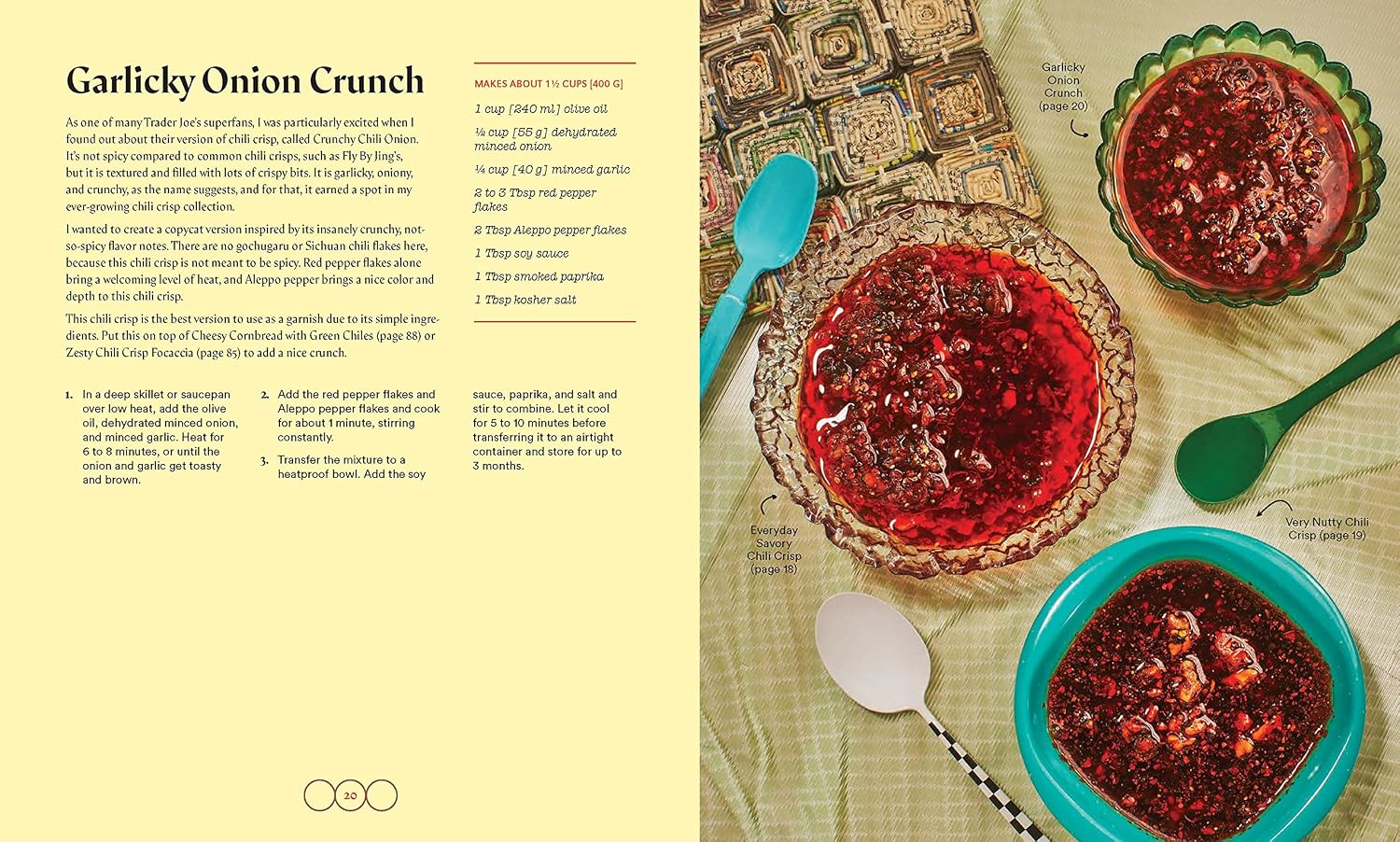 Chili Crisp : 50+ Recipes to Satisfy Your Spicy, Crunchy, Garlicky Cravings | Cookbook