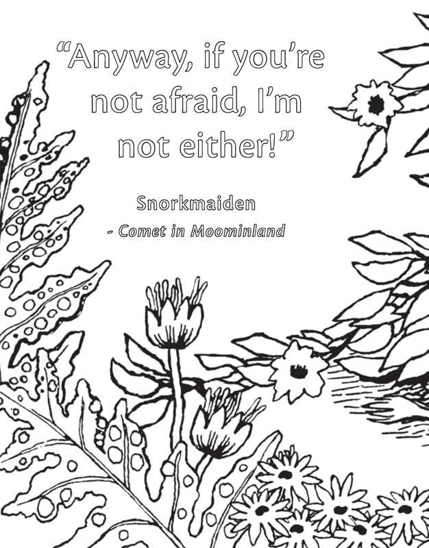 Moomin Coloring Book
