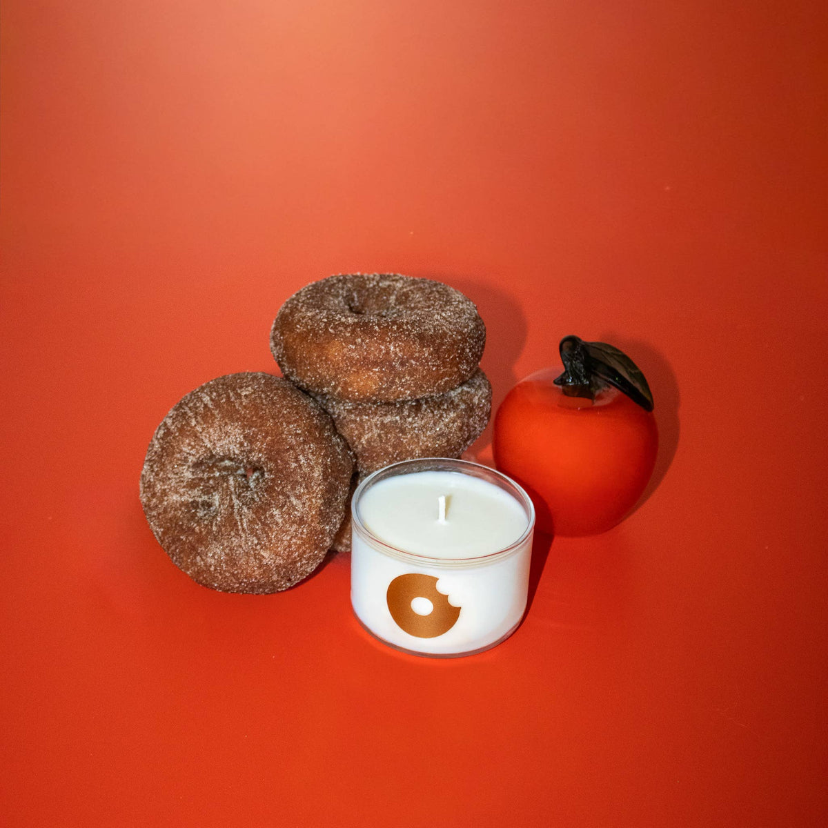 Donut Barn Mini Candle