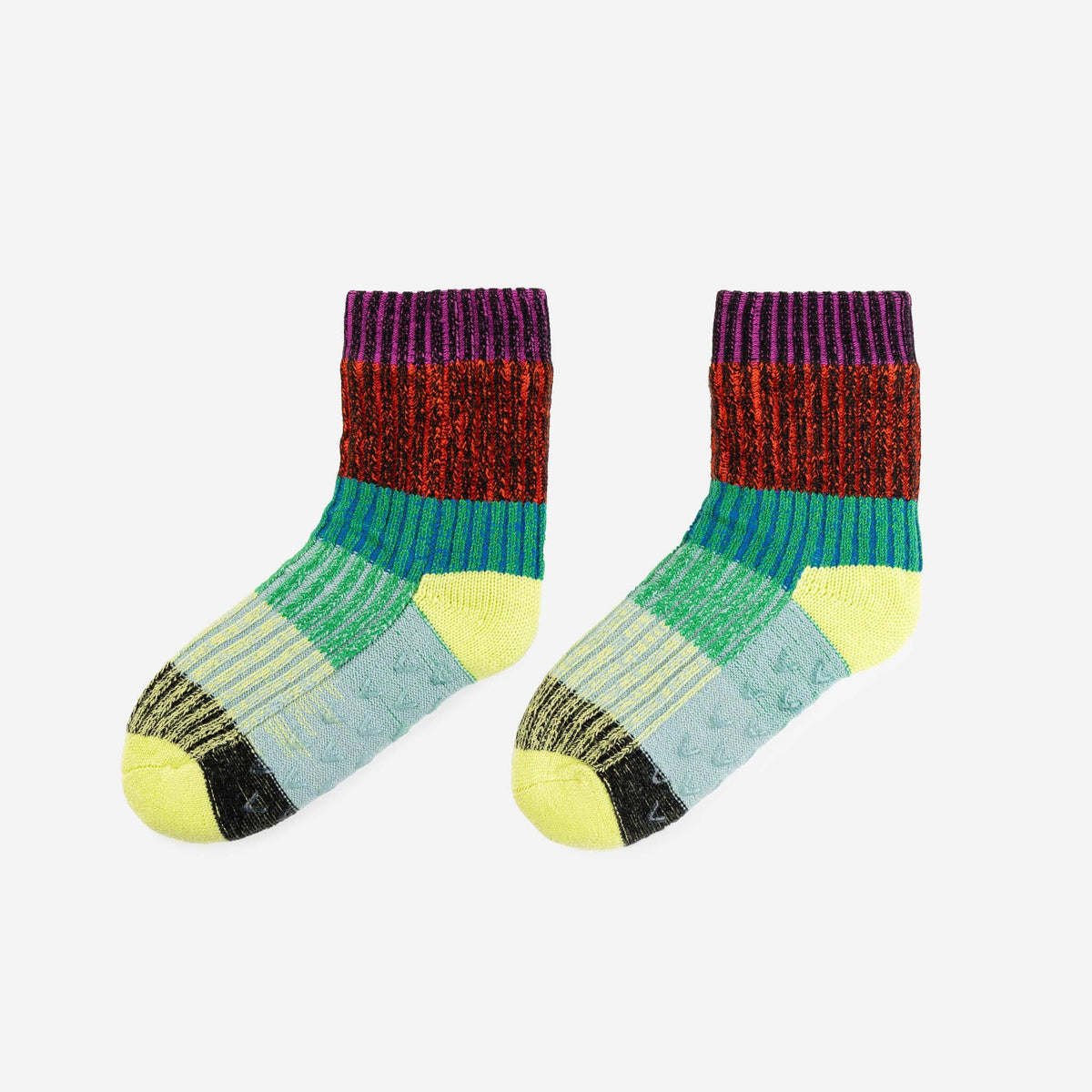 Mosaic House Socks | Lime Cobalt | L/XL