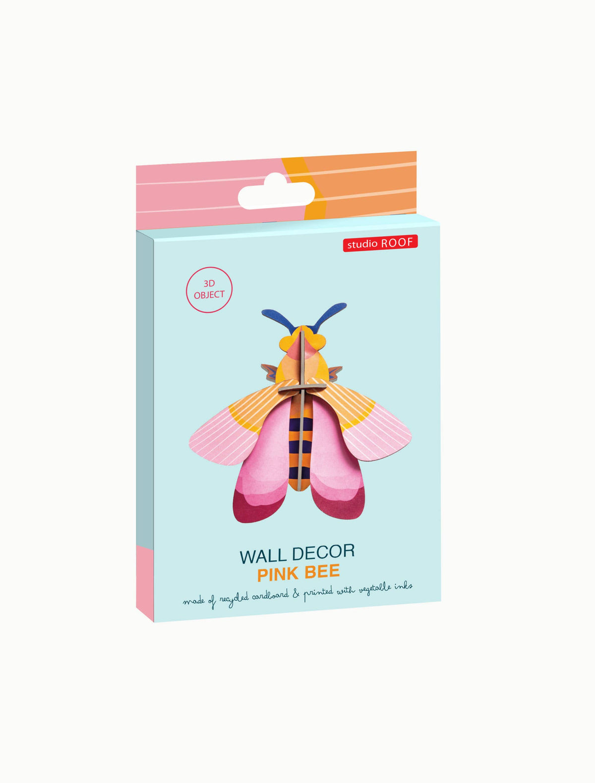 3D Wall Art | Pink Bee