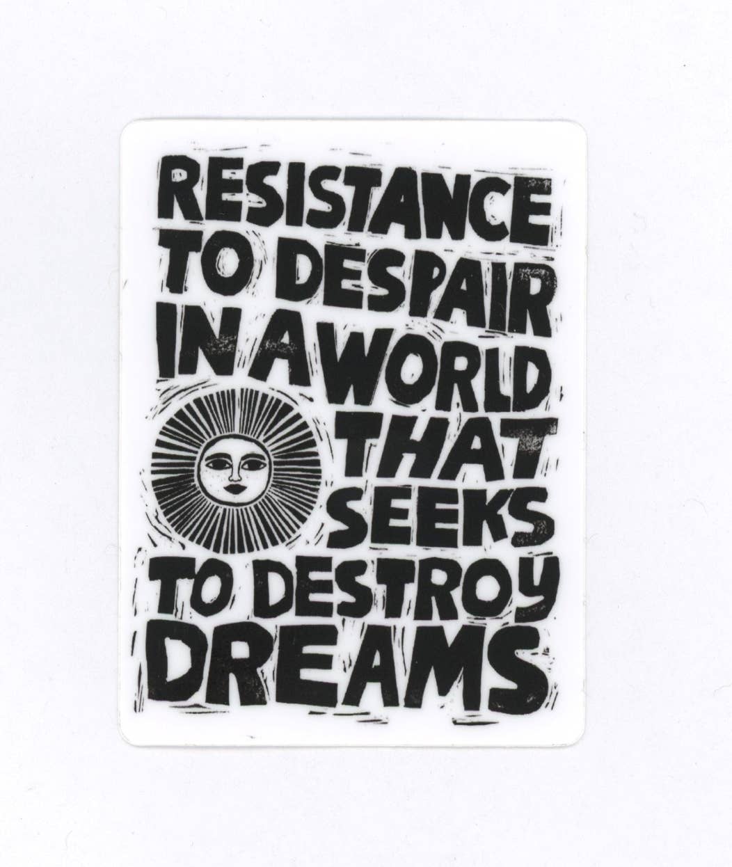 Sticker - Resistance to Despair