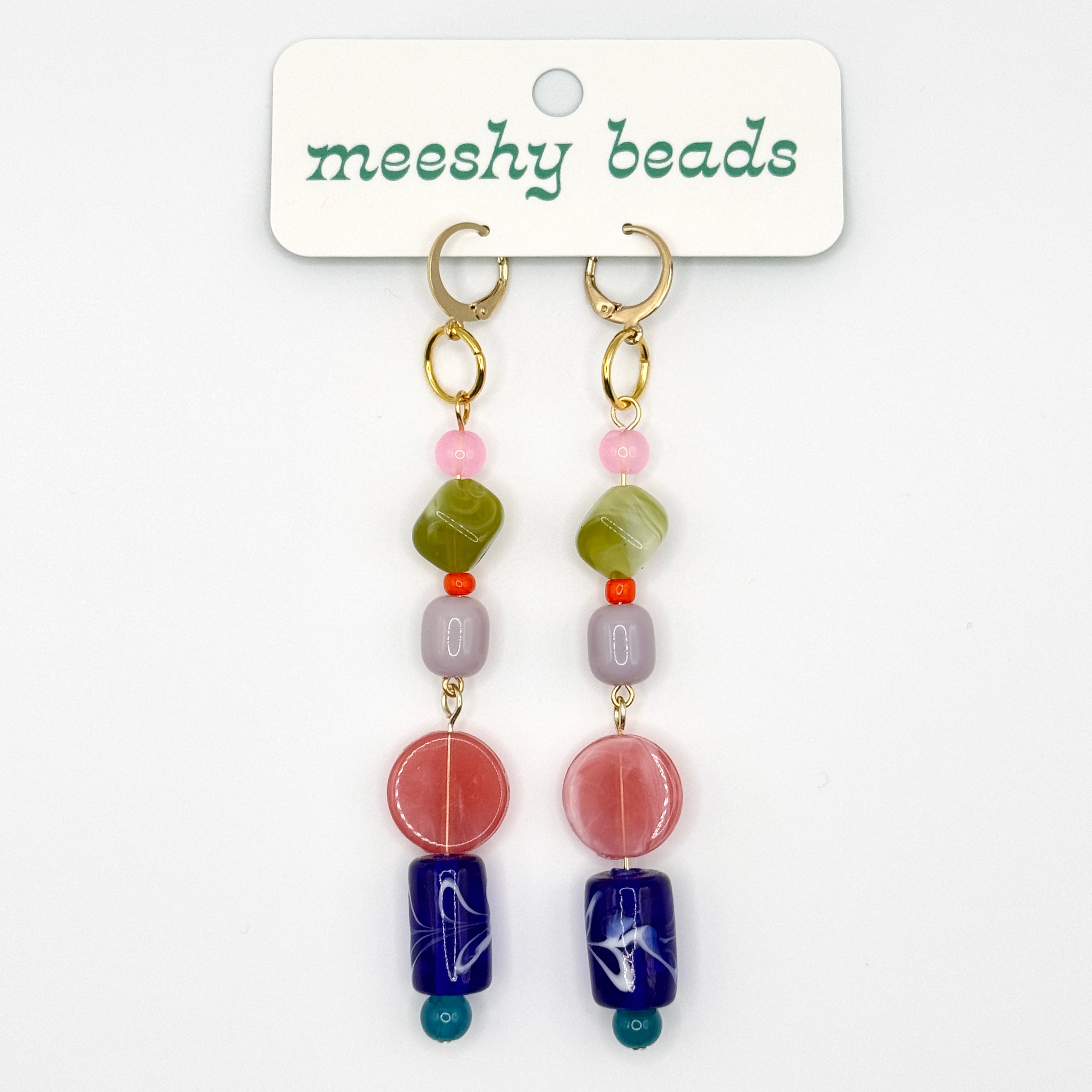 Beaded Dangle Earrings