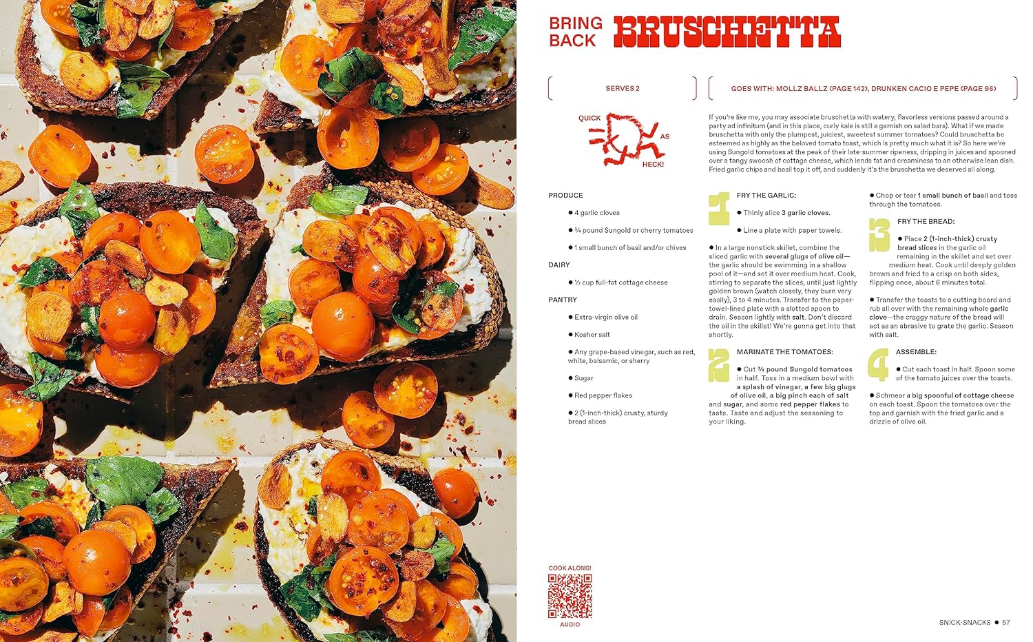 More Is More: Get Loose in the Kitchen | Cookbook
