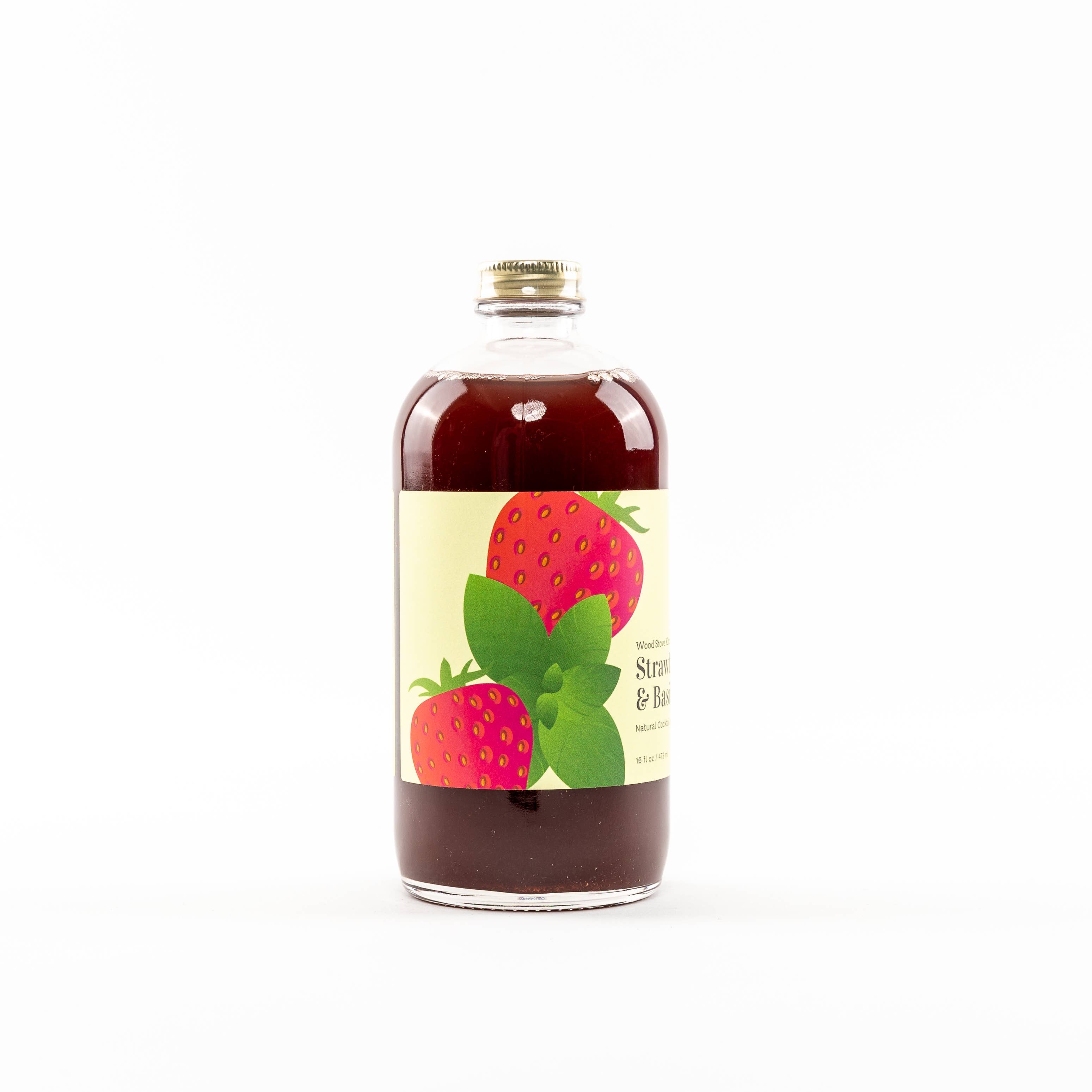 Strawberry & Basil Cocktail and Mocktail Mixer