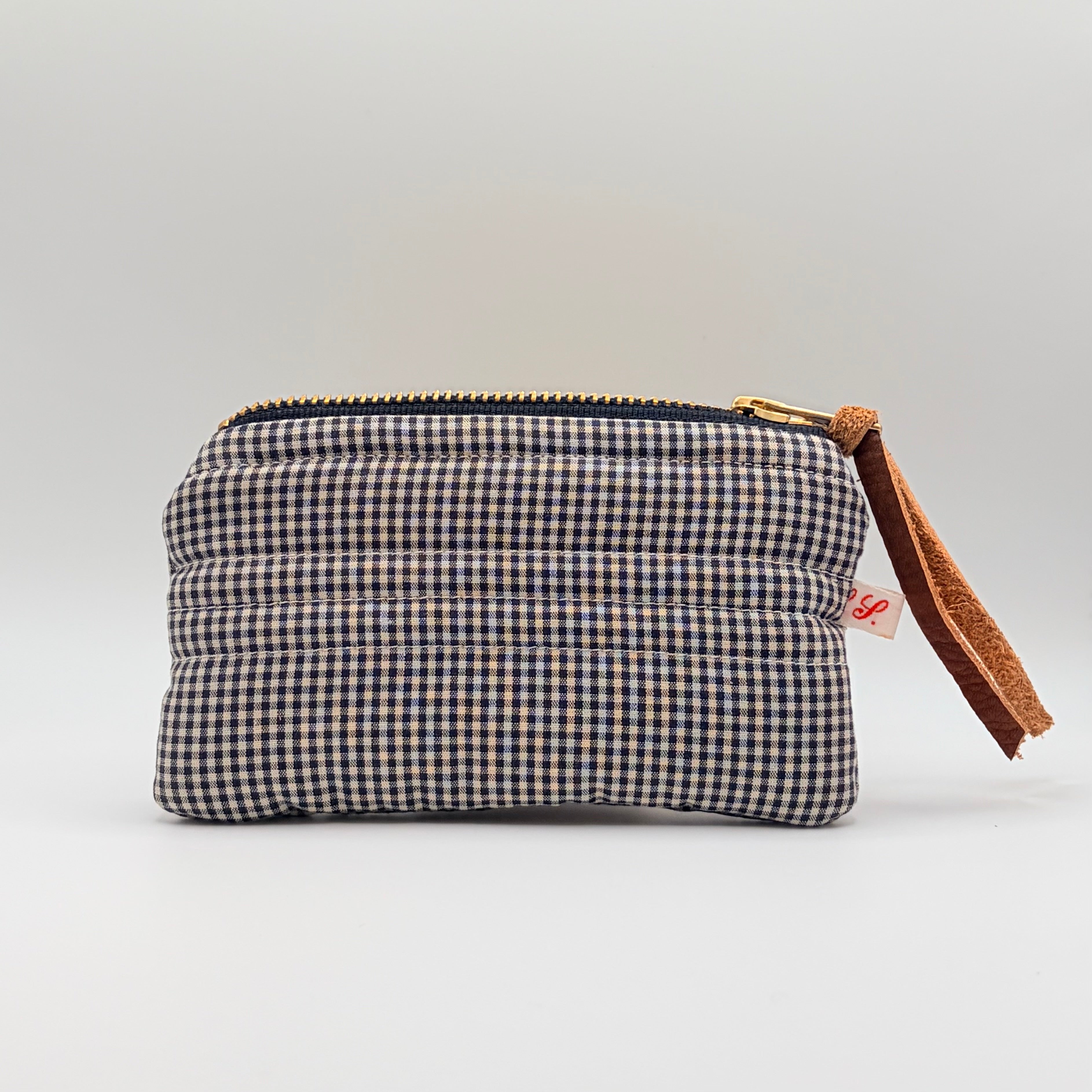 Quilted Zipper Pouch | Small