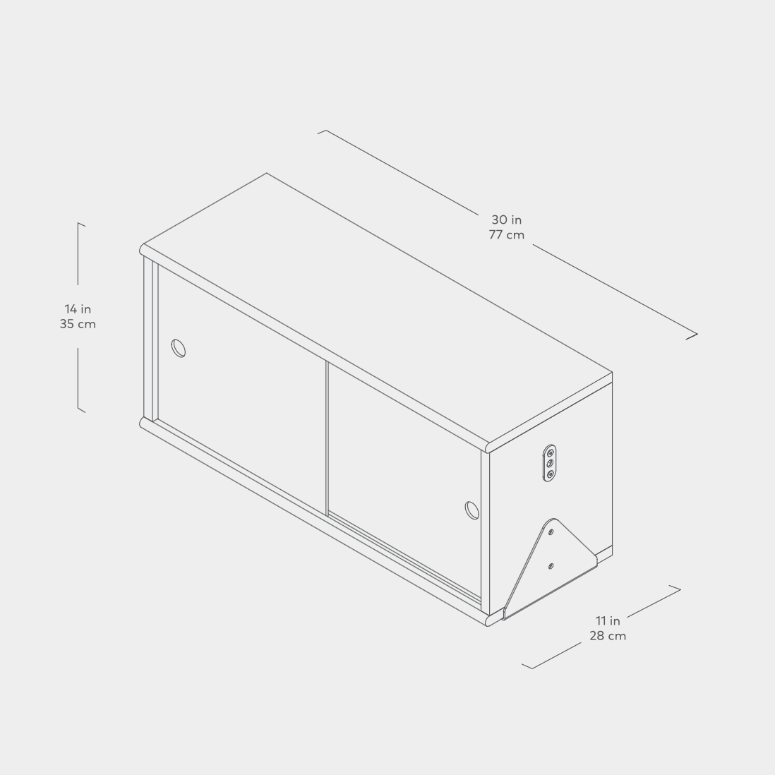 Branch Small Cabinet